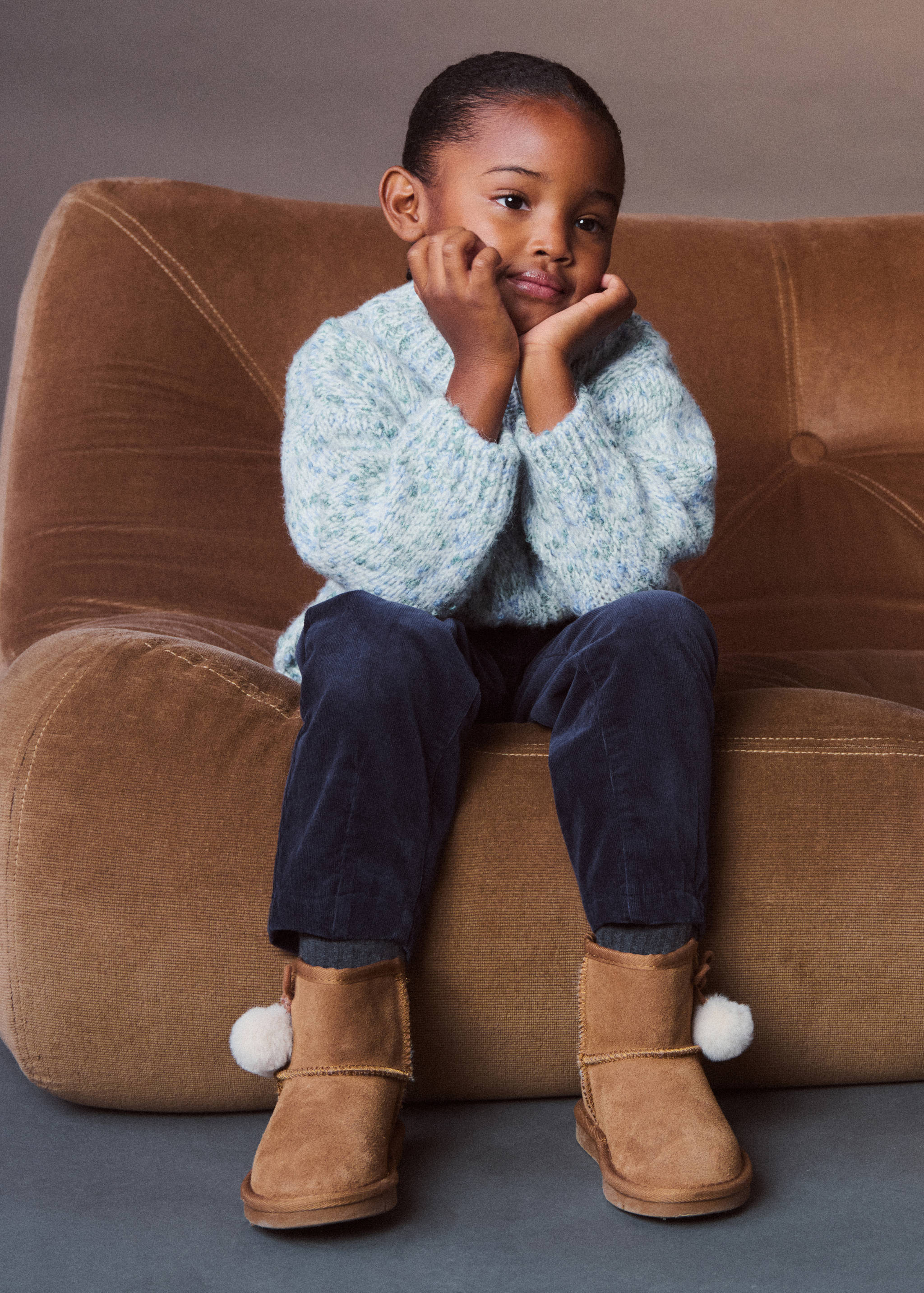 Pull-over bicolore maille - Détail de l'article 5