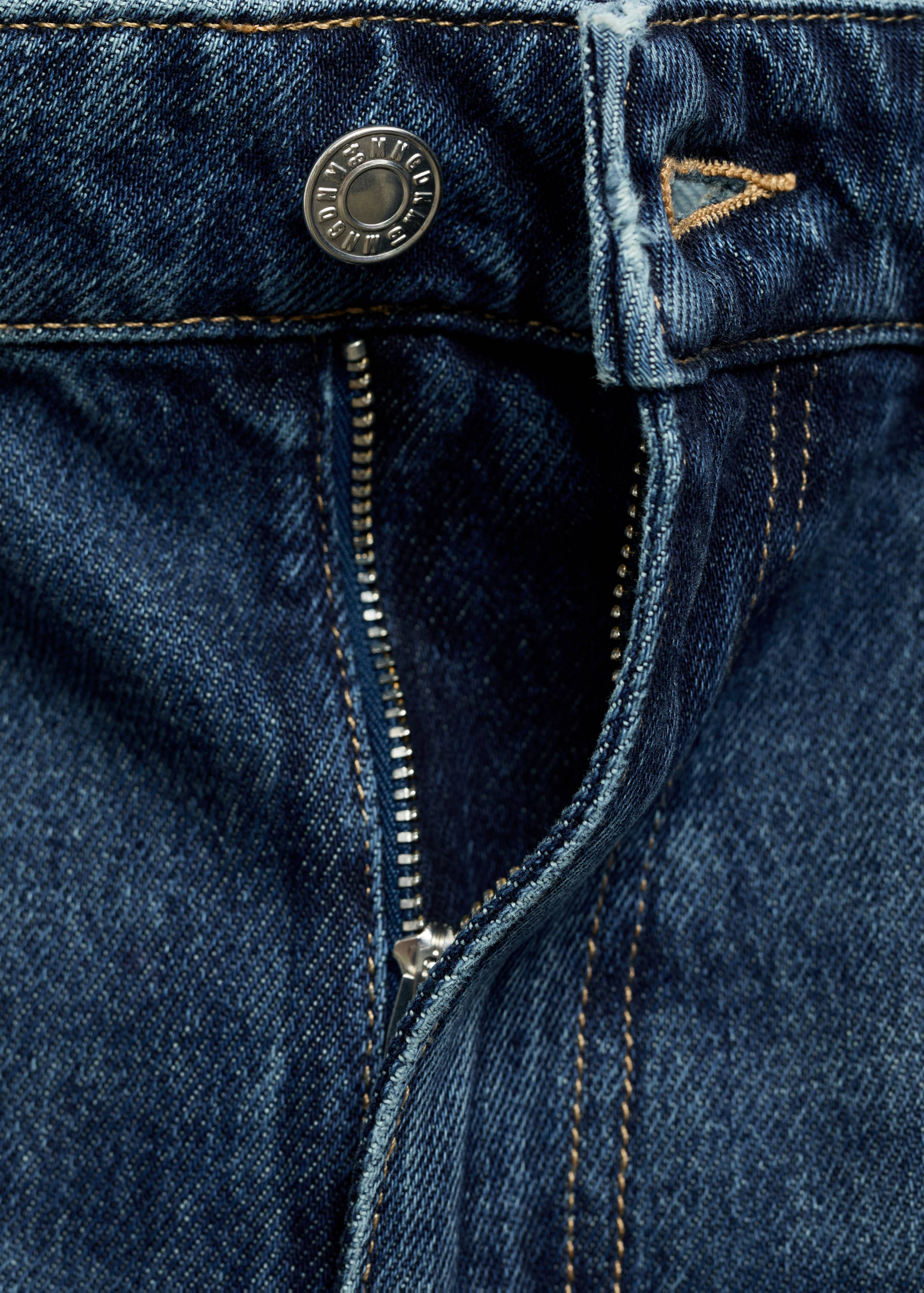 Loose Fit-Wideleg-Jeans mit niedriger Bundhöhe - Detail des Artikels 8