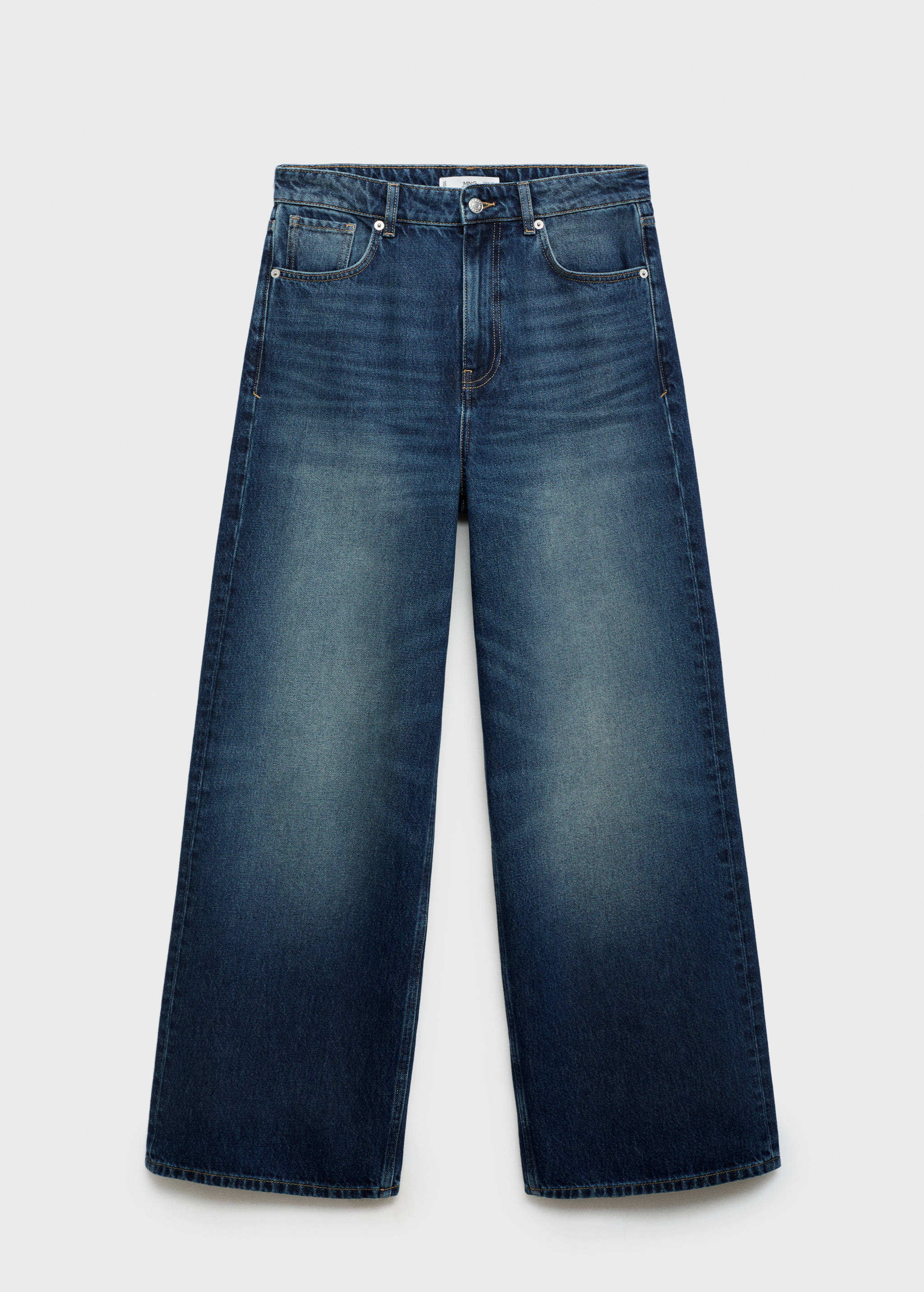 Low-rise loose-fit wide leg jeans - Article without model
