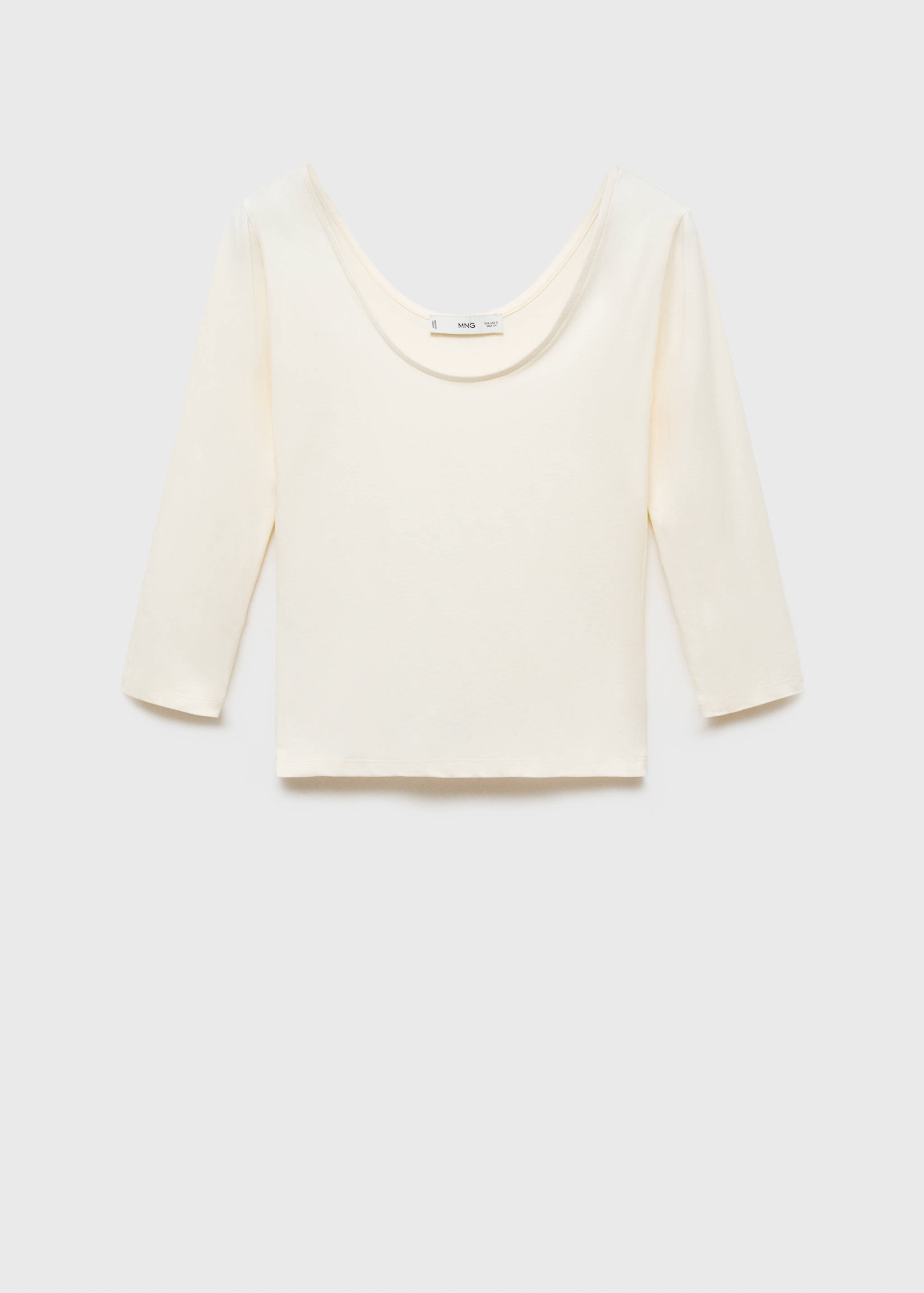 Three-quarter sleeve t-shirt - Article without model