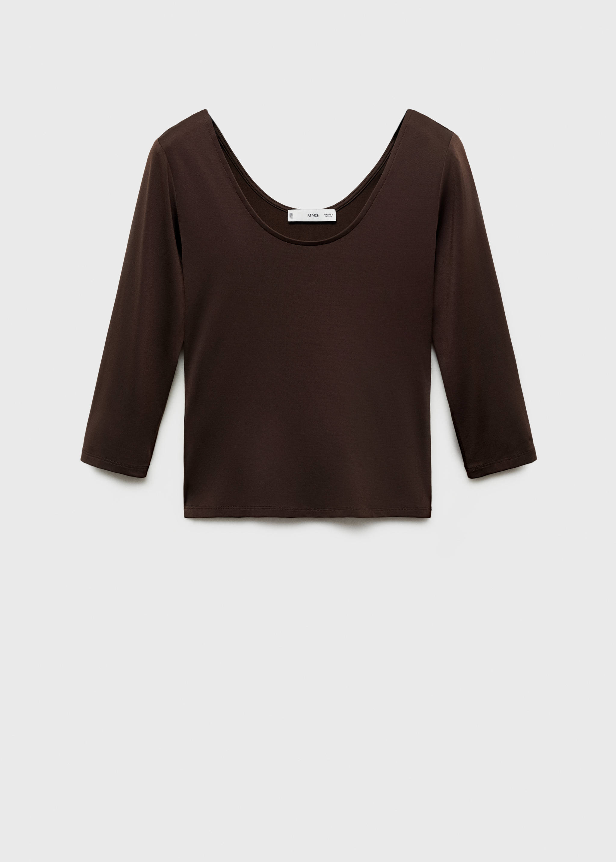 Three-quarter sleeve t-shirt - Article without model