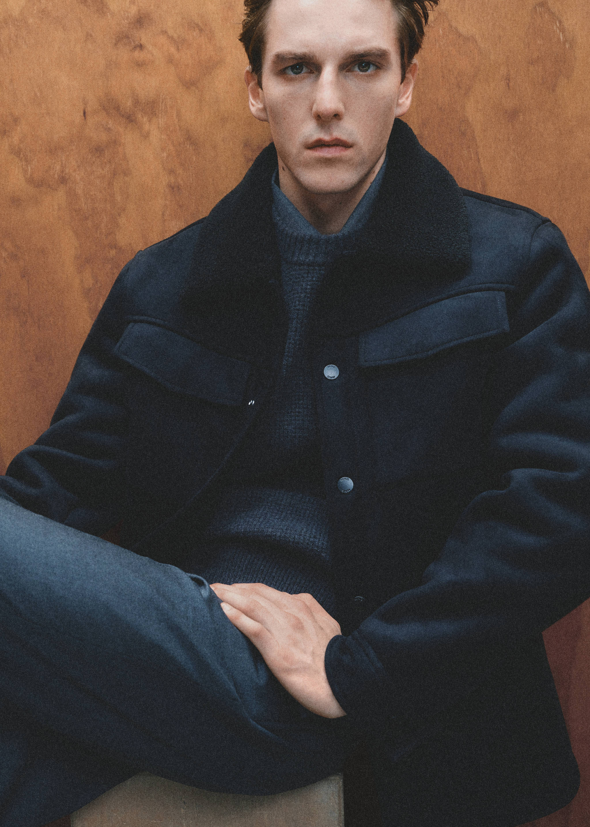 Geacă din imitație de blană de miel cu două fețe - Detaliu al articolului 3