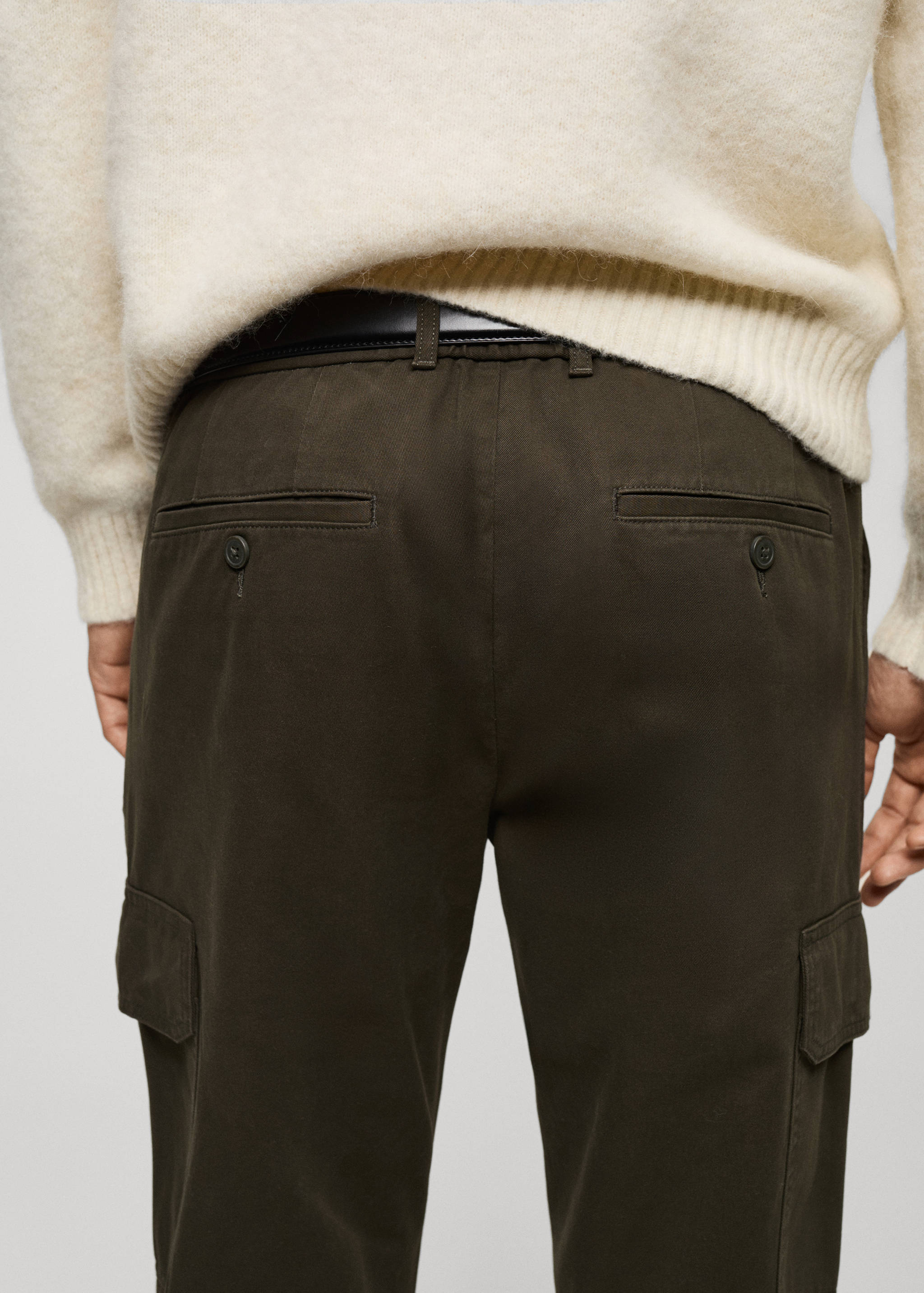 Pantalon cargo straight-fit - Détail de l'article 6