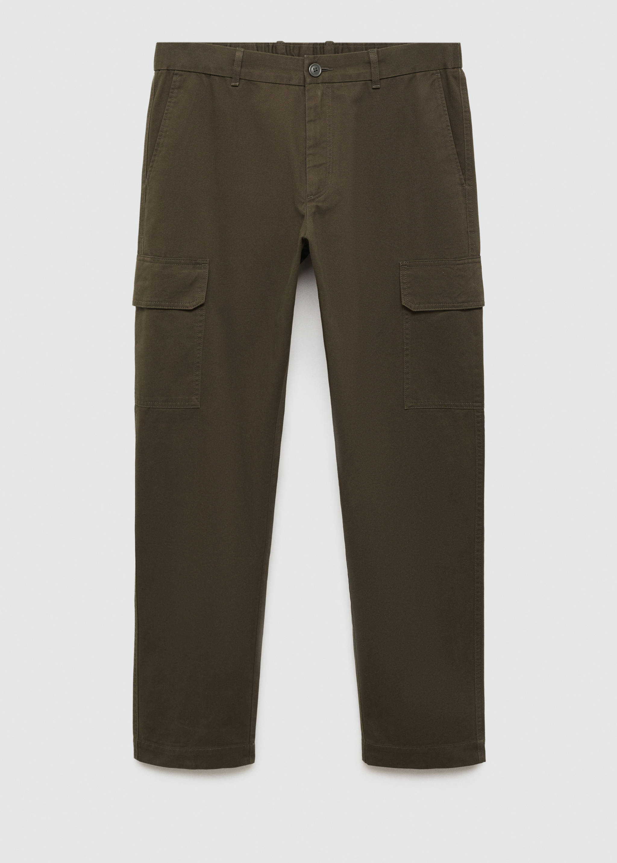 Straight-fit cargo trousers - Article without model