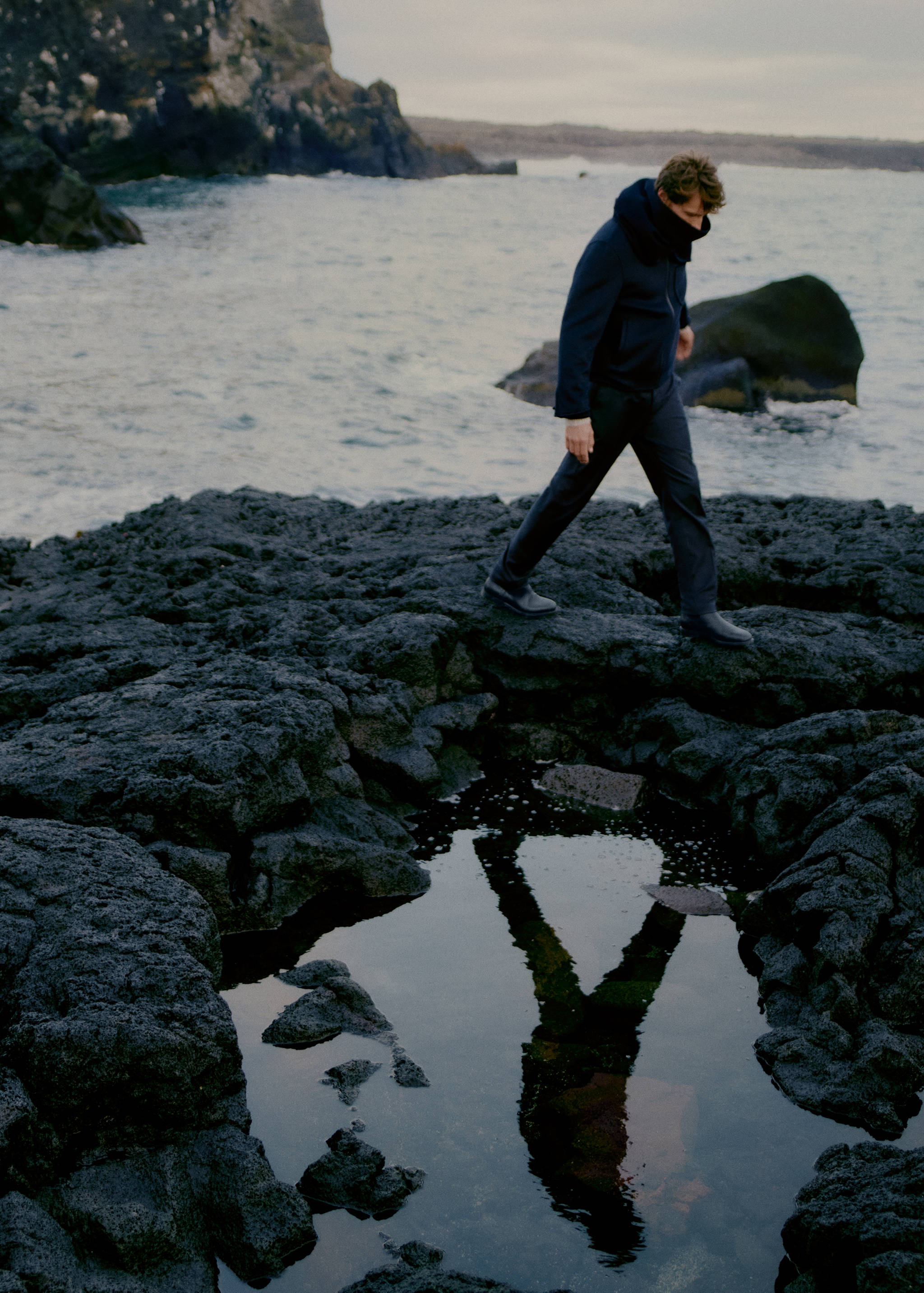 Flanell-Anzughose aus 100 % italienischer Wolle - Detail des Artikels 3