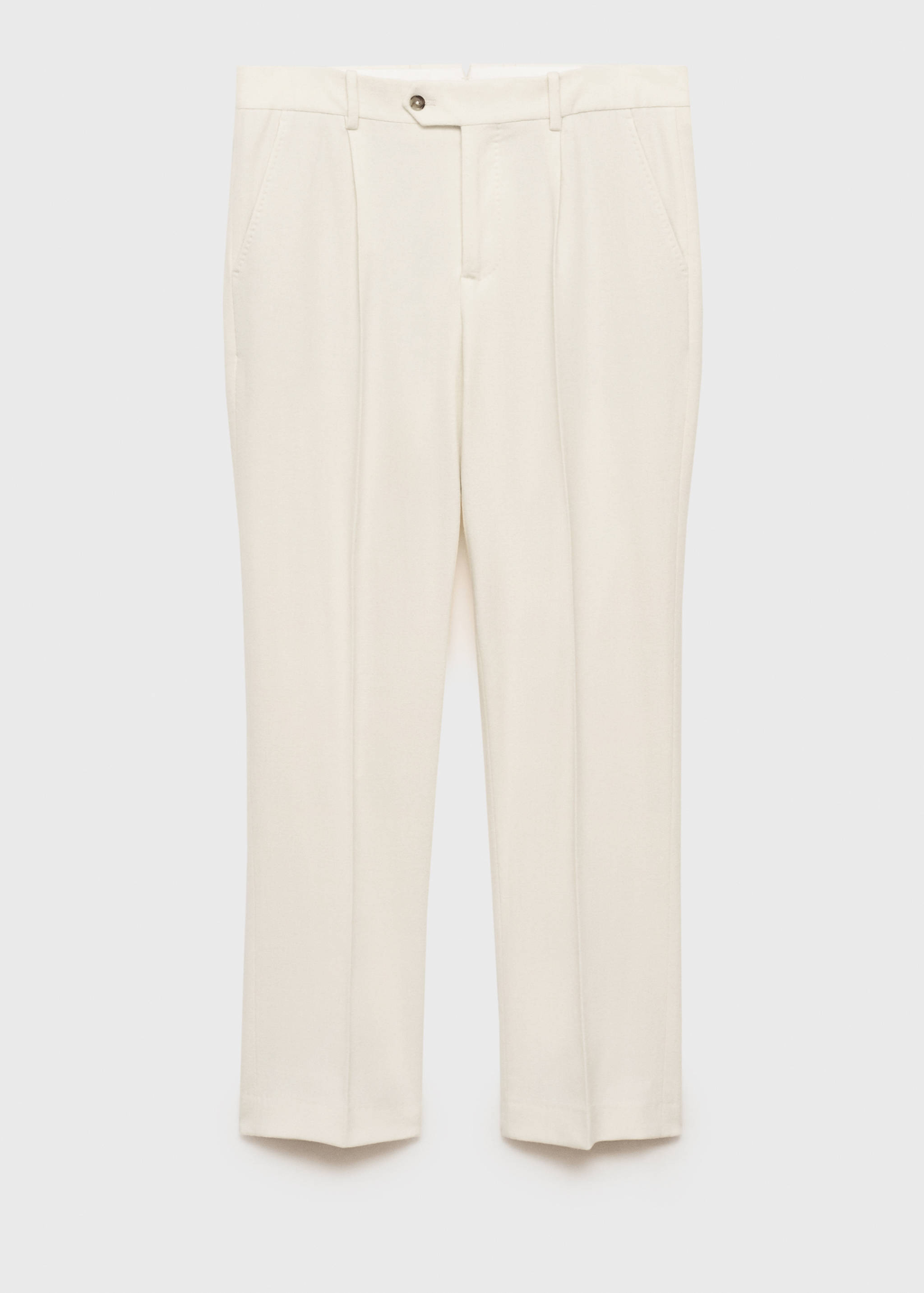 Pantalón traje franela lana italiana - Artículo sin modelo