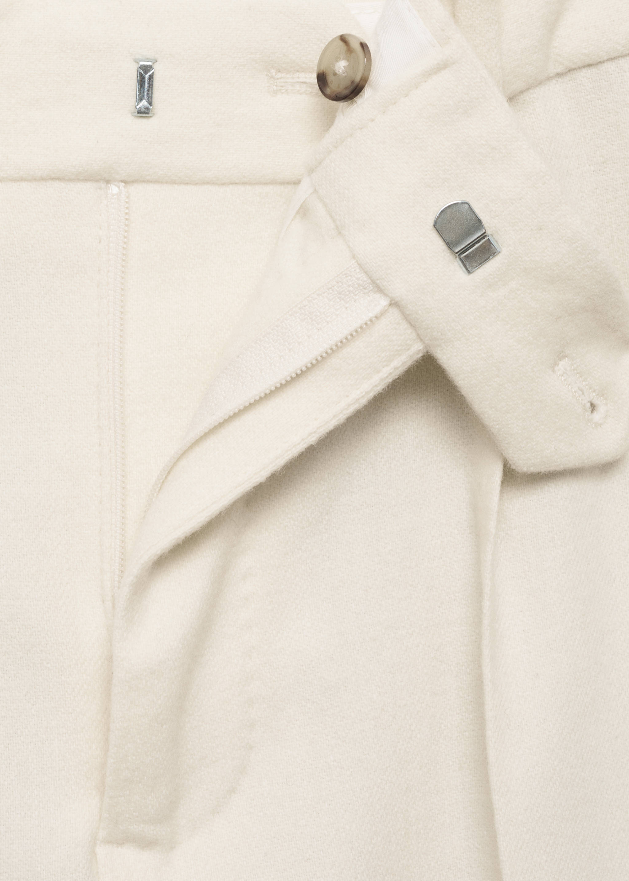 Pantalón traje franela lana italiana - Detalle del artículo 8