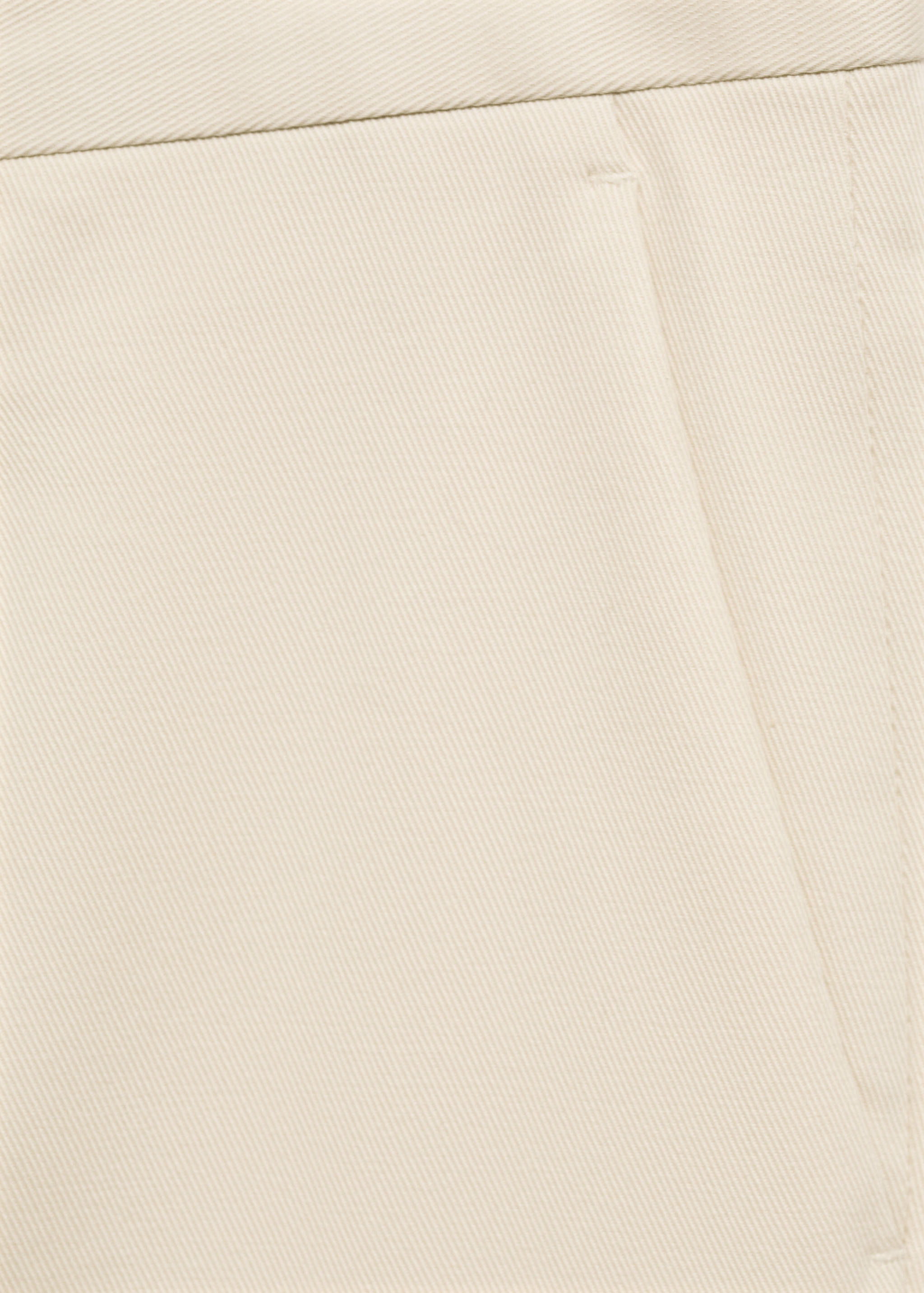 Pantalón twill algodón pinzas - Detalle del artículo 0