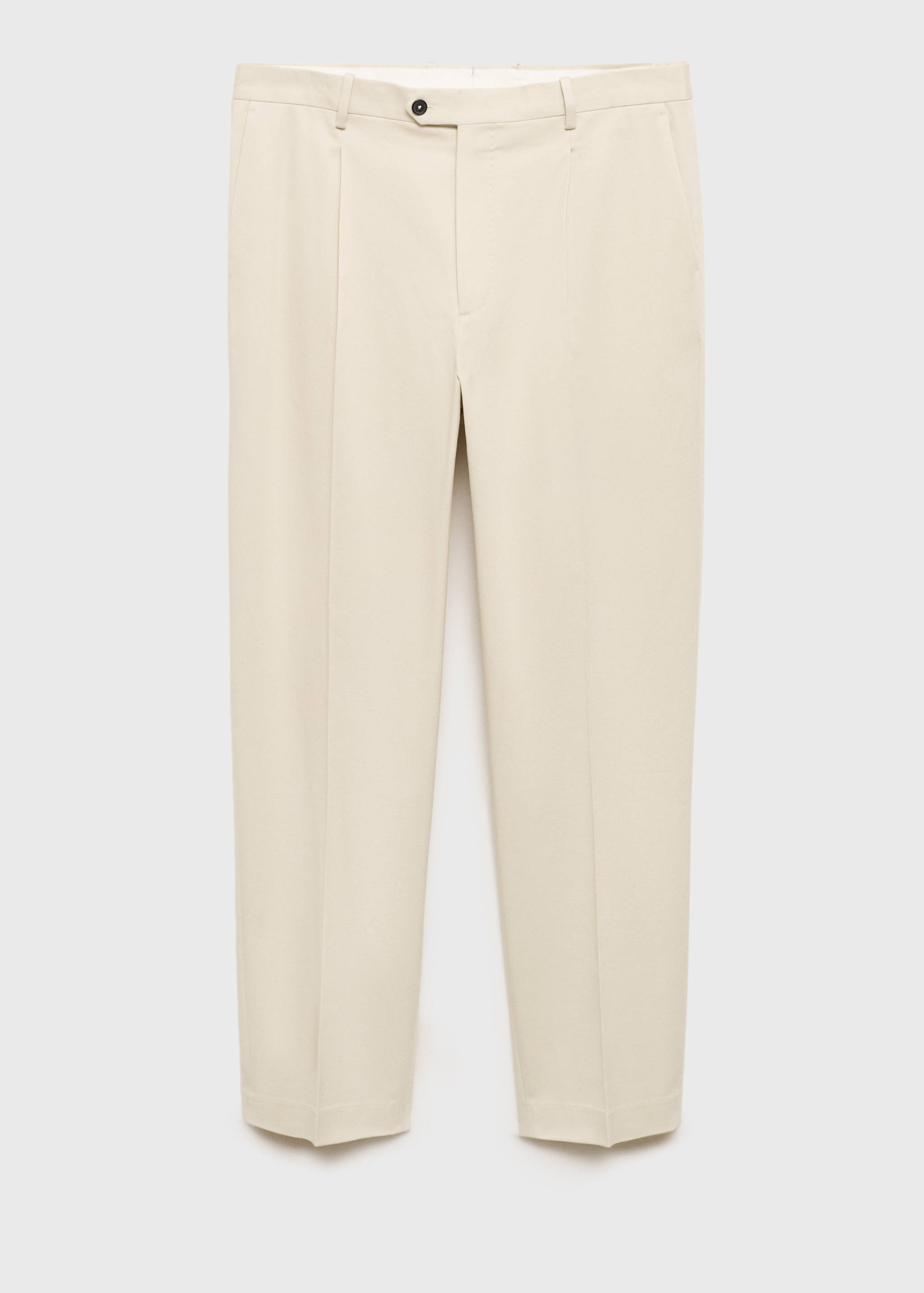 Pantalon twill coton pinces - Article sans modèle