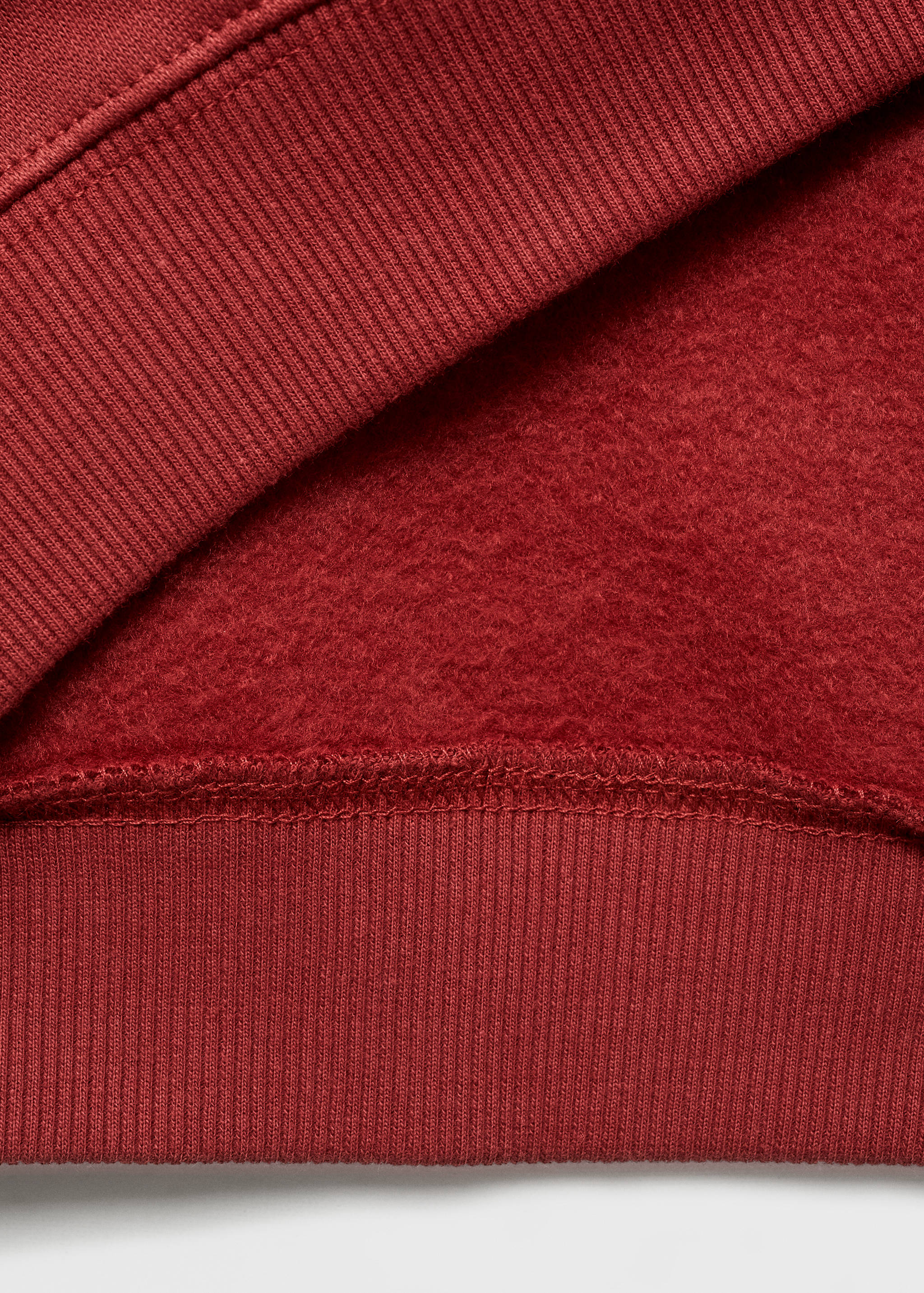 Embroidered detail cotton sweatshirt - Details of the article 0