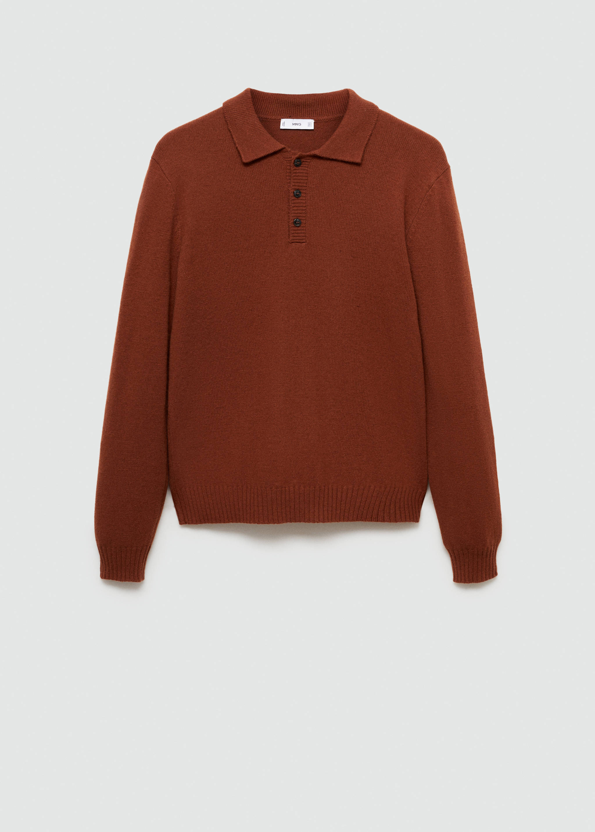 Jersey lana cuello polo - Artículo sin modelo