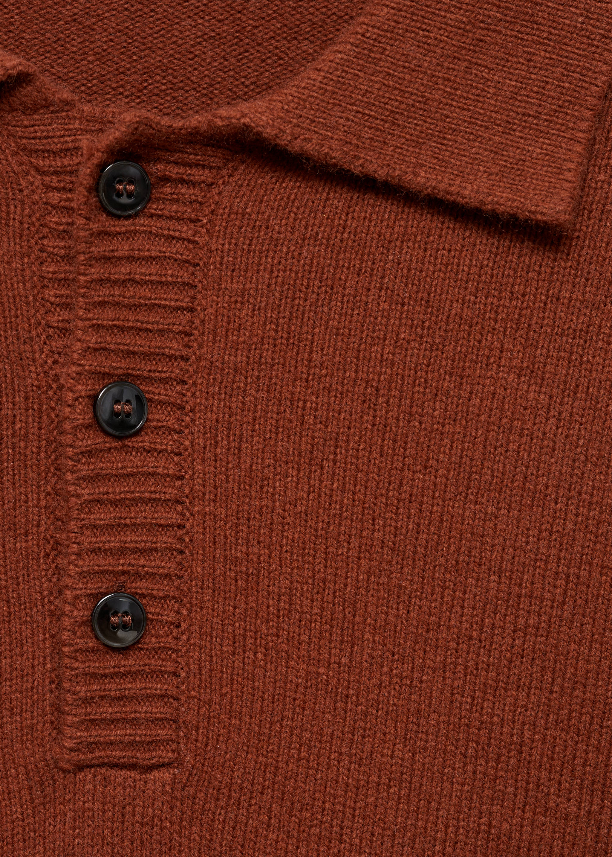 Jersey lana cuello polo - Detalle del artículo 8