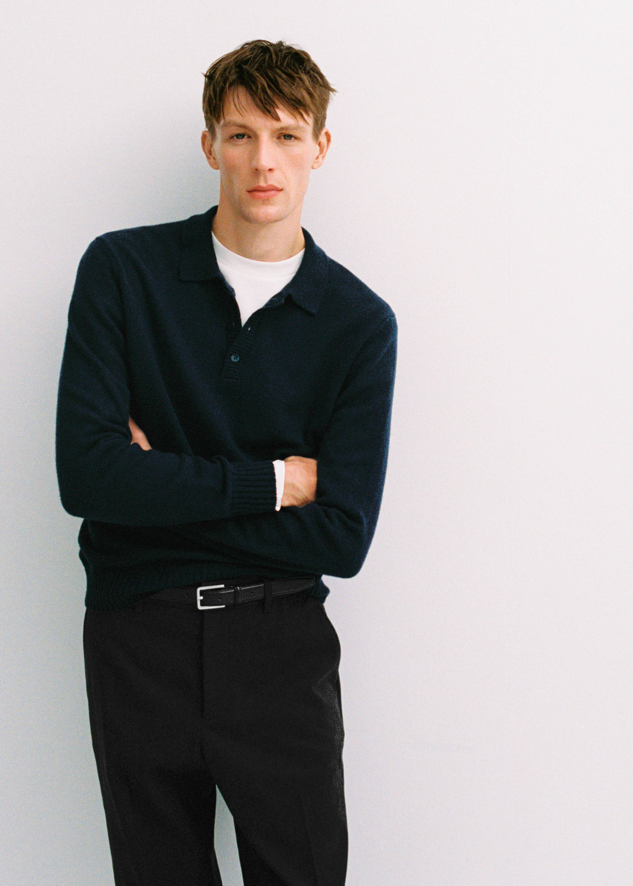 Jersey lana cuello polo - Detalle del artículo 3