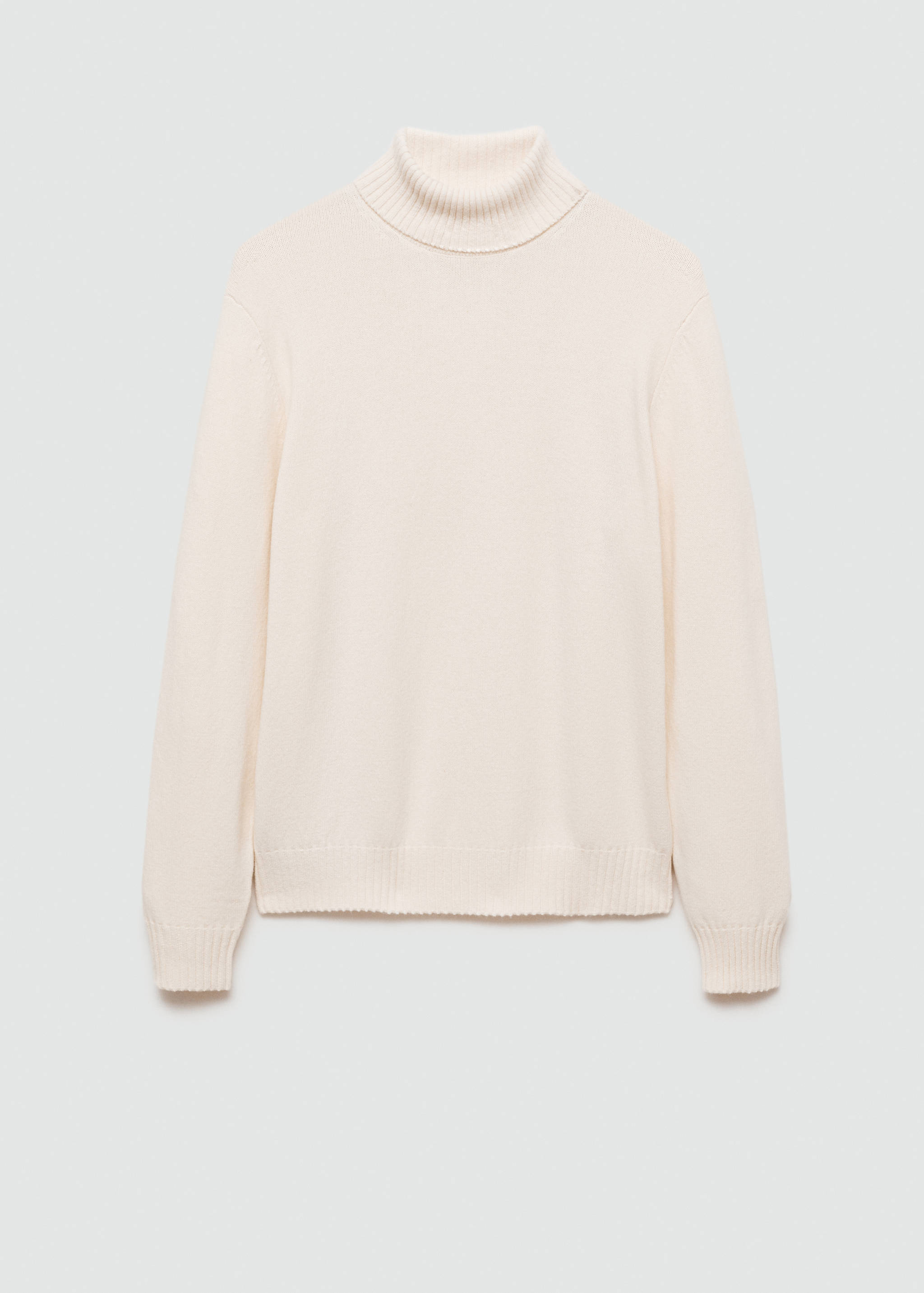 Knitted wool turtleneck sweater - Article without model