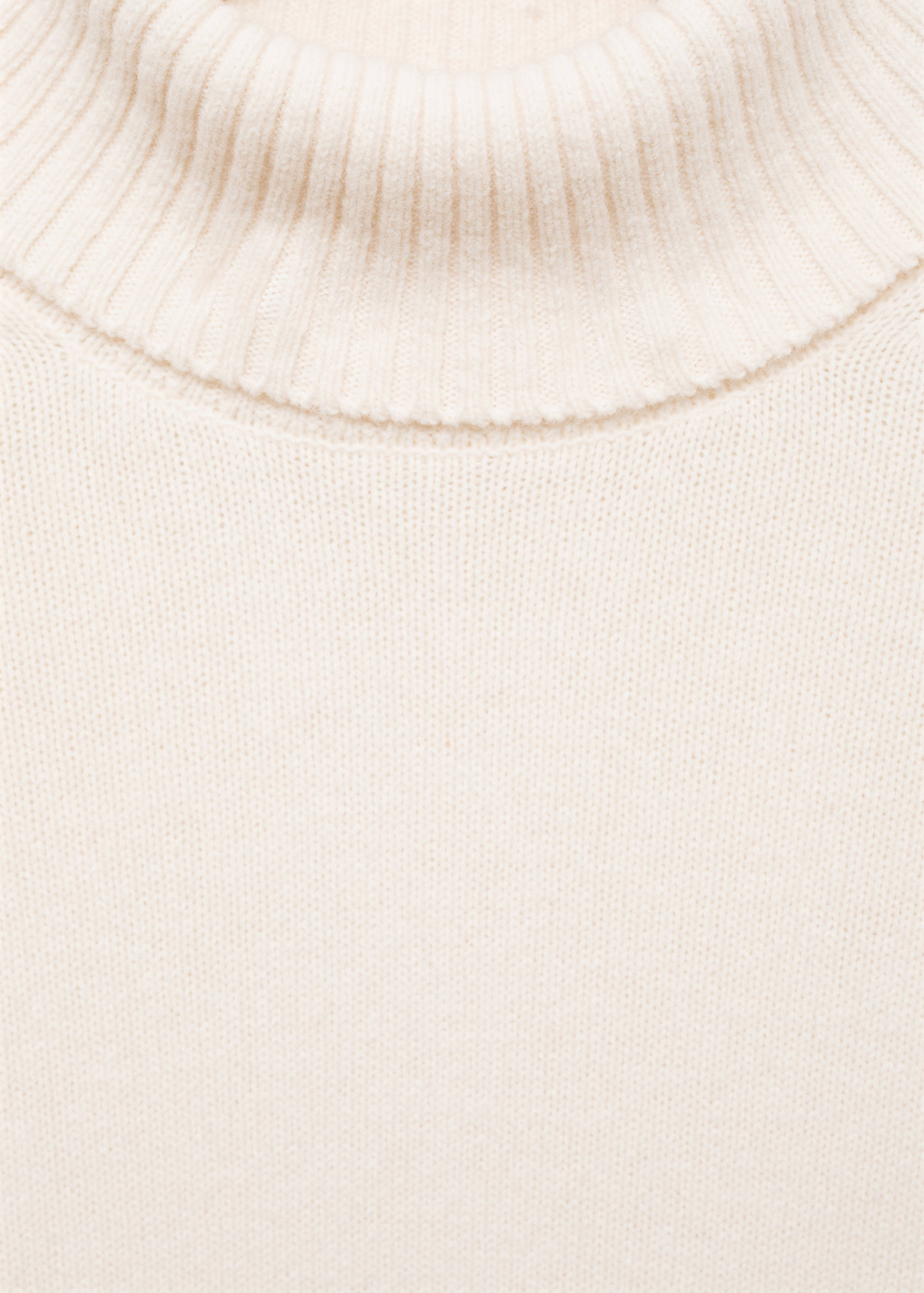 Knitted wool turtleneck sweater - Details of the article 8