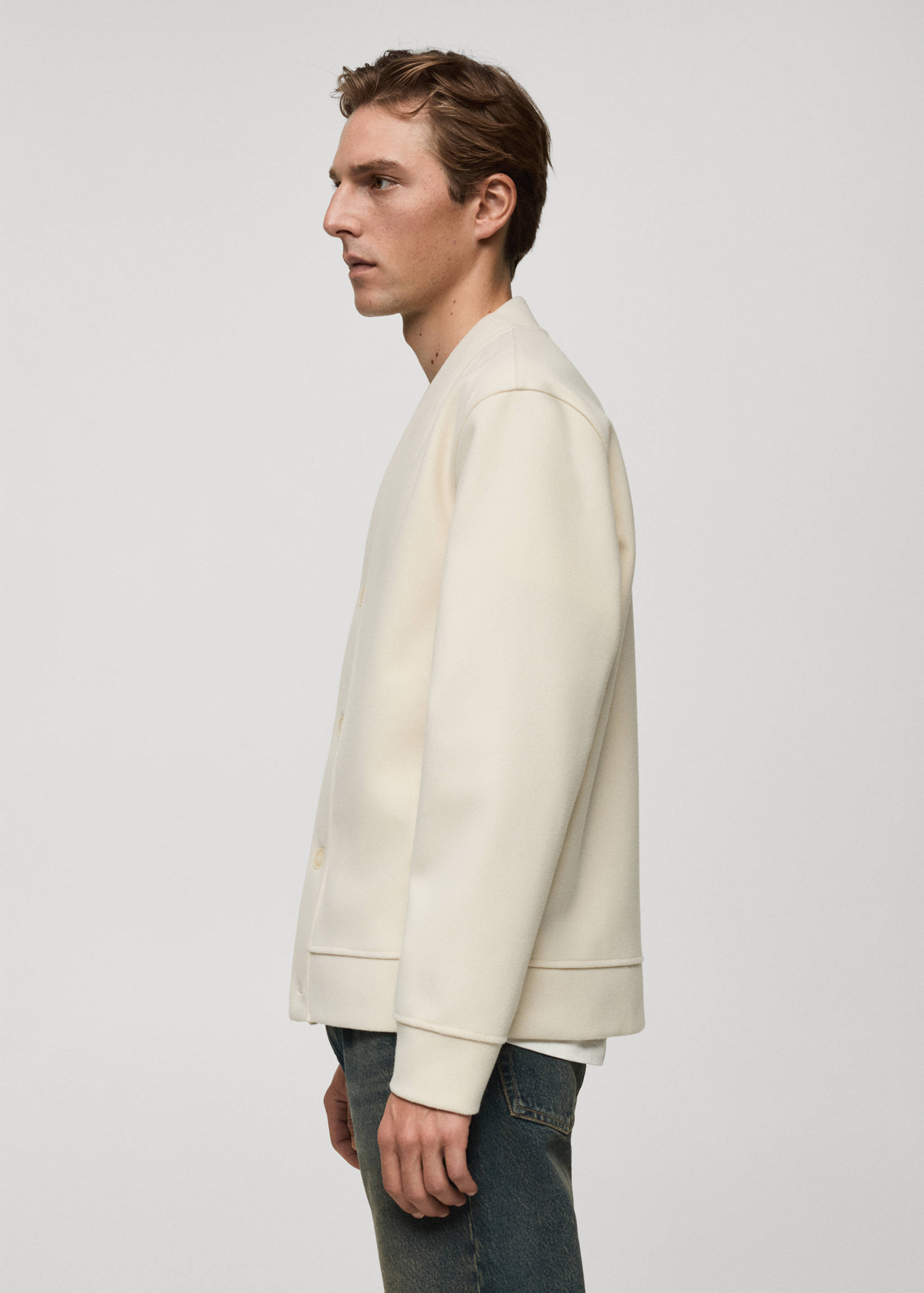 Relaxed-Fit-Flanell-Cardigan - Detail des Artikels 2