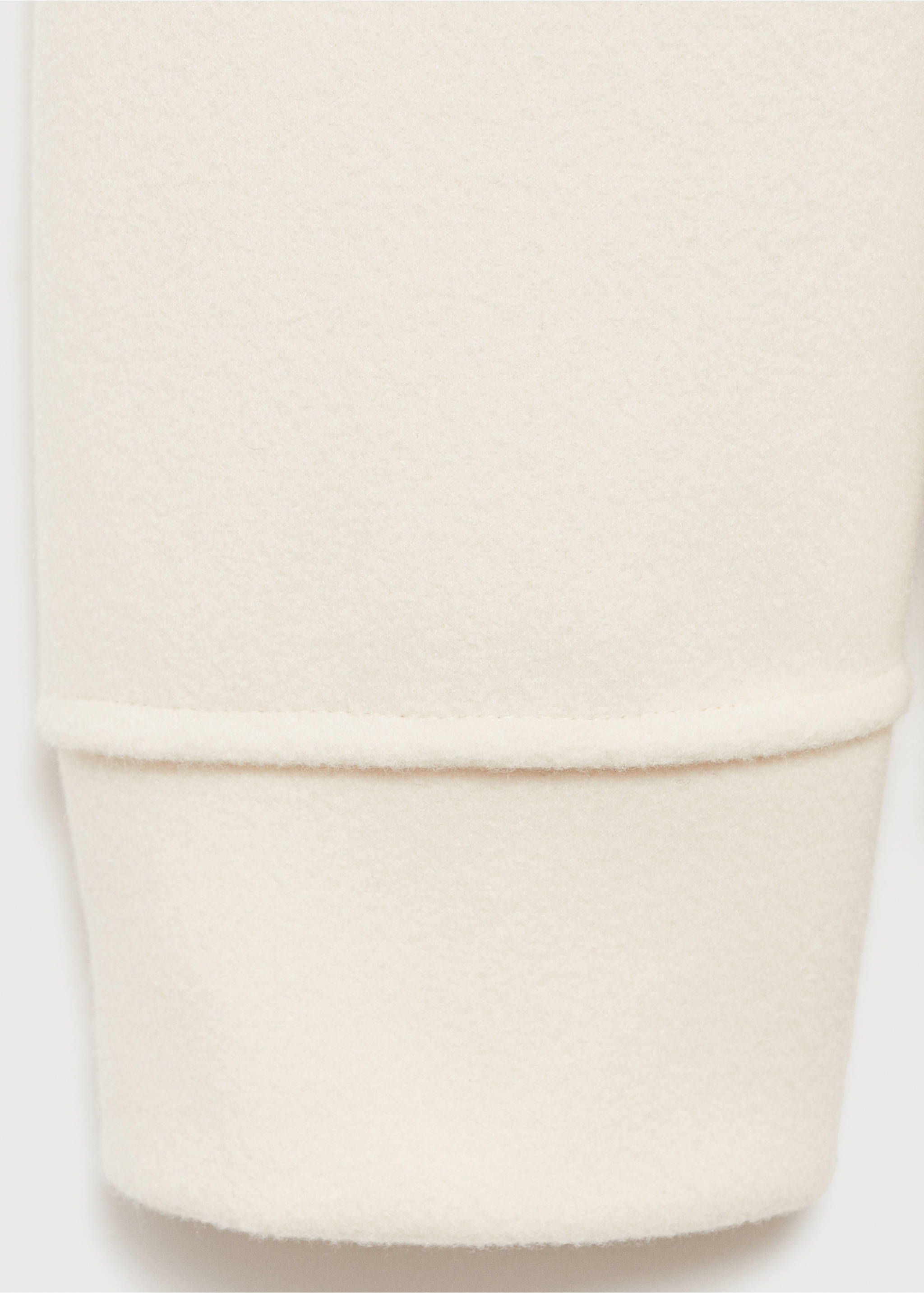 Relaxed-Fit-Flanell-Cardigan - Detail des Artikels 0, Ecru. Ref: 77017940-00.