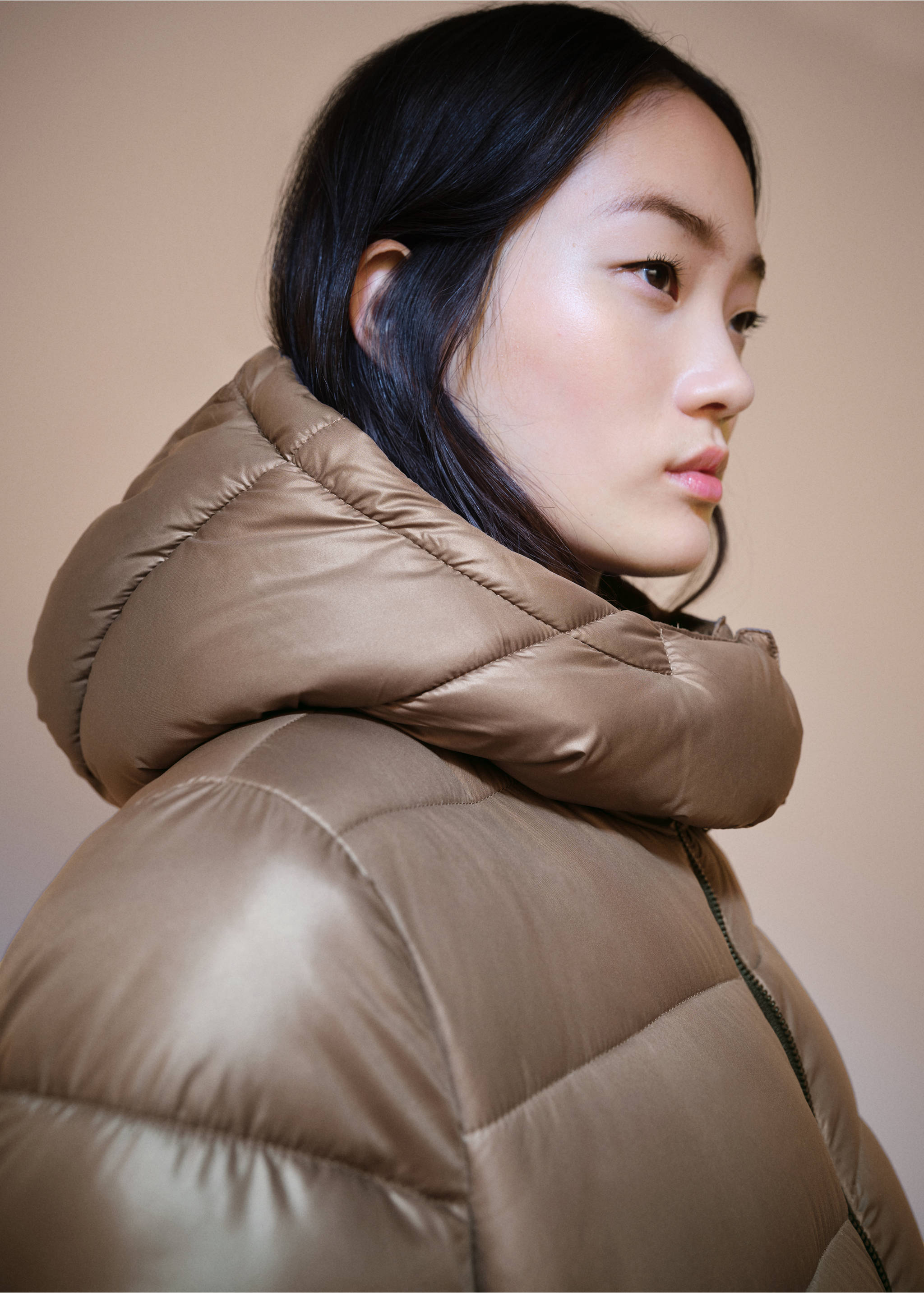 Anorak matelassé imperméable - Détail de l'article 1, Marron moyen. Ref: 77018265-00.