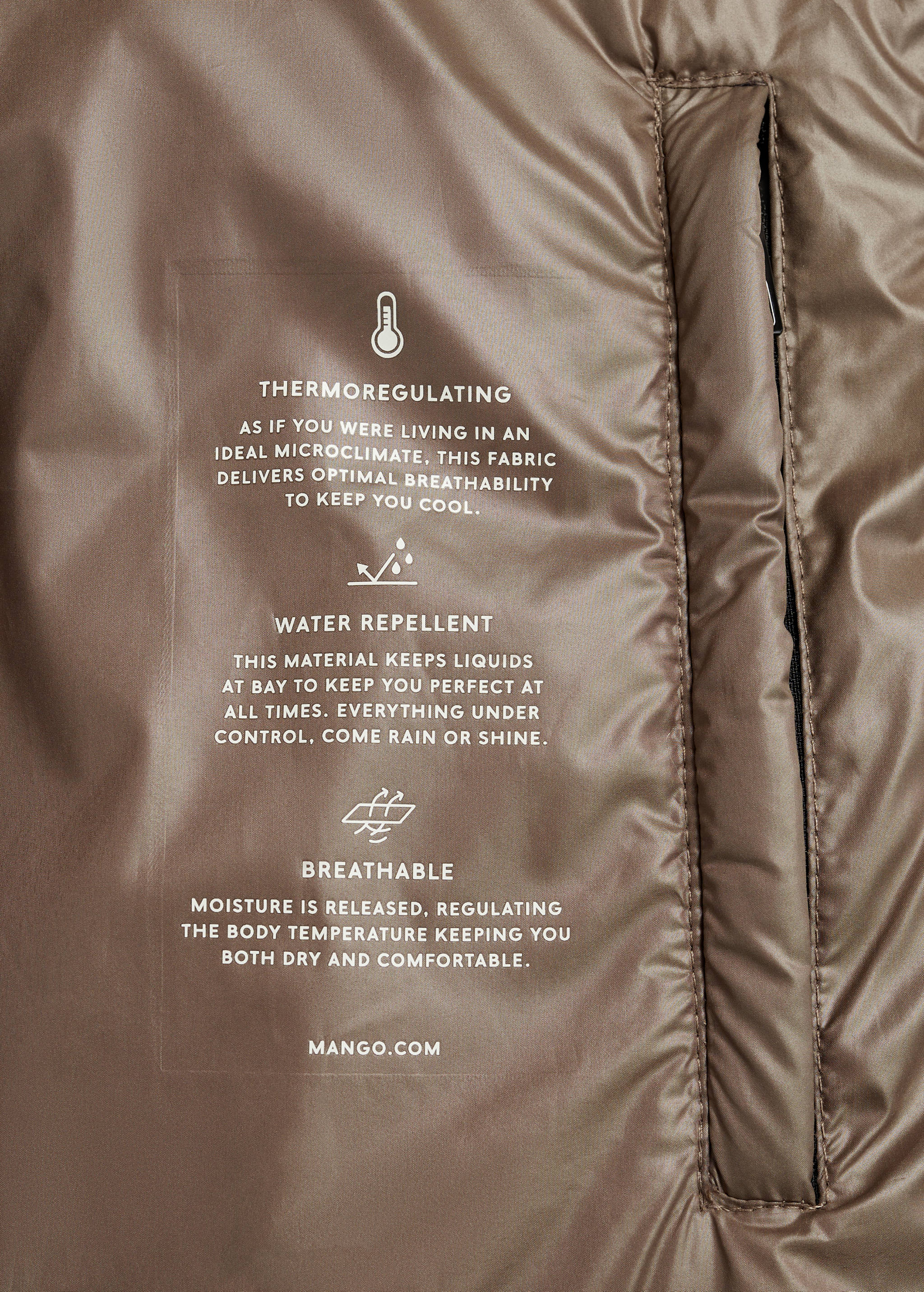 Anorak matelassé imperméable - Détail de l'article 0