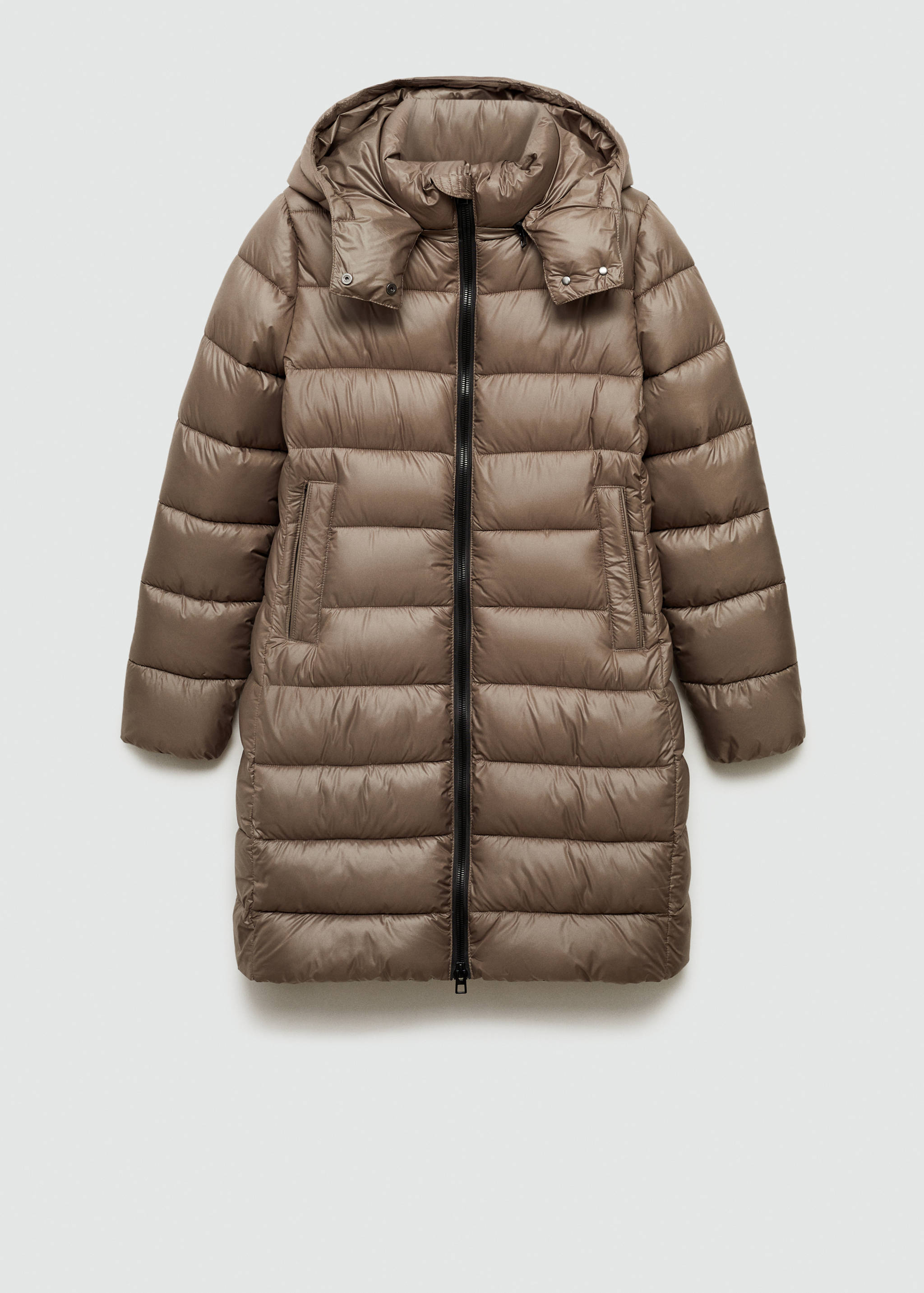 Water-repellent puffer coat - Article without model