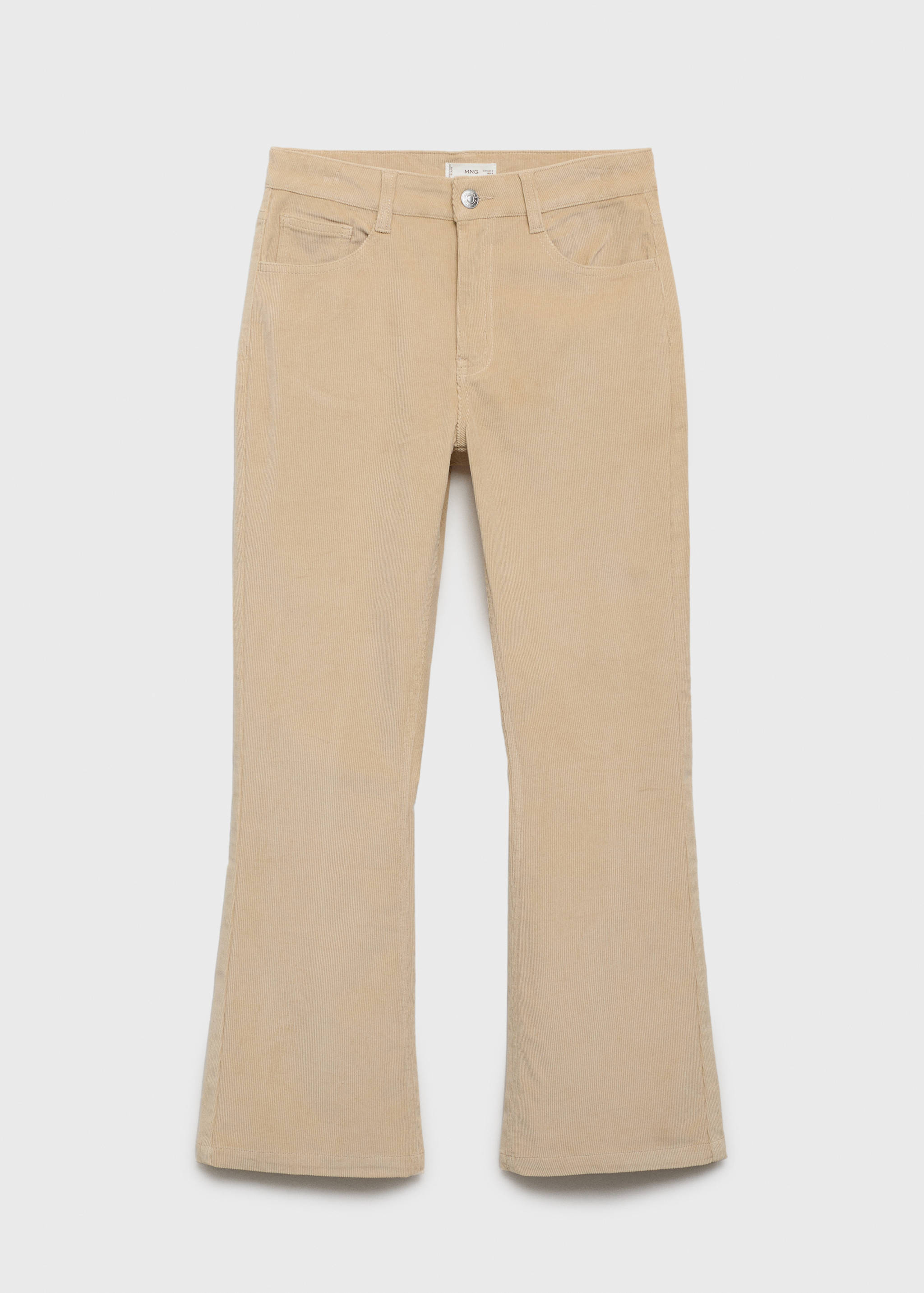 Flared corduroy trousers - Article without model