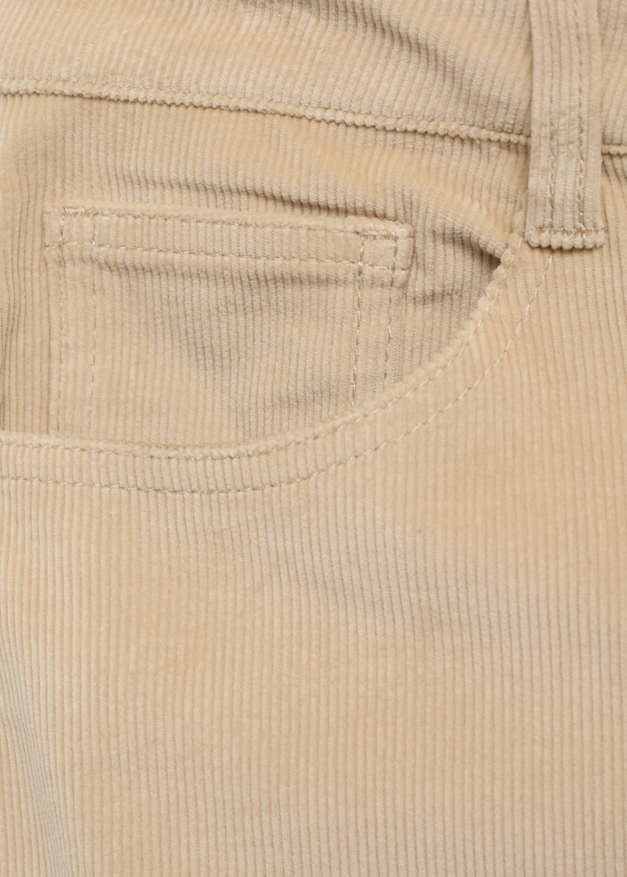 Flared corduroy trousers - Details of the article 0