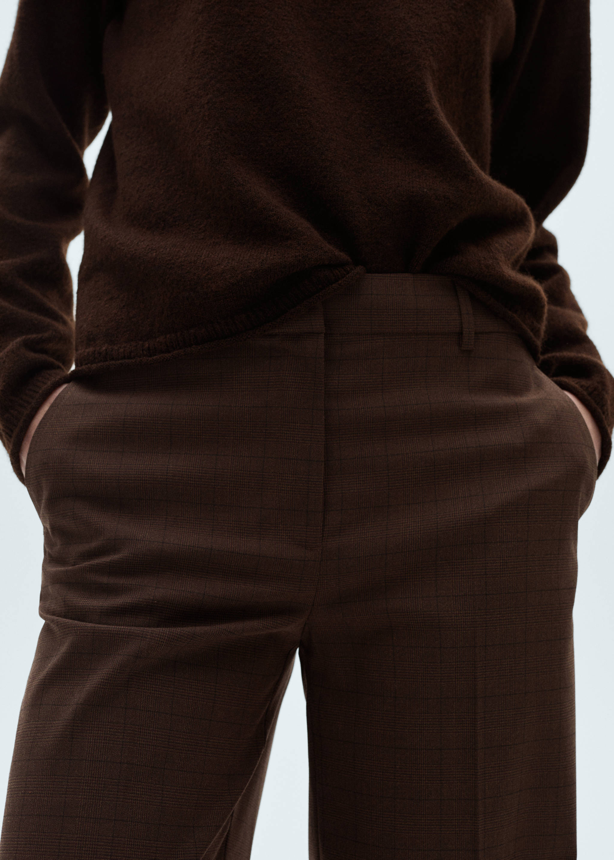 Gerade Hose mit Karomuster - Detail des Artikels 6