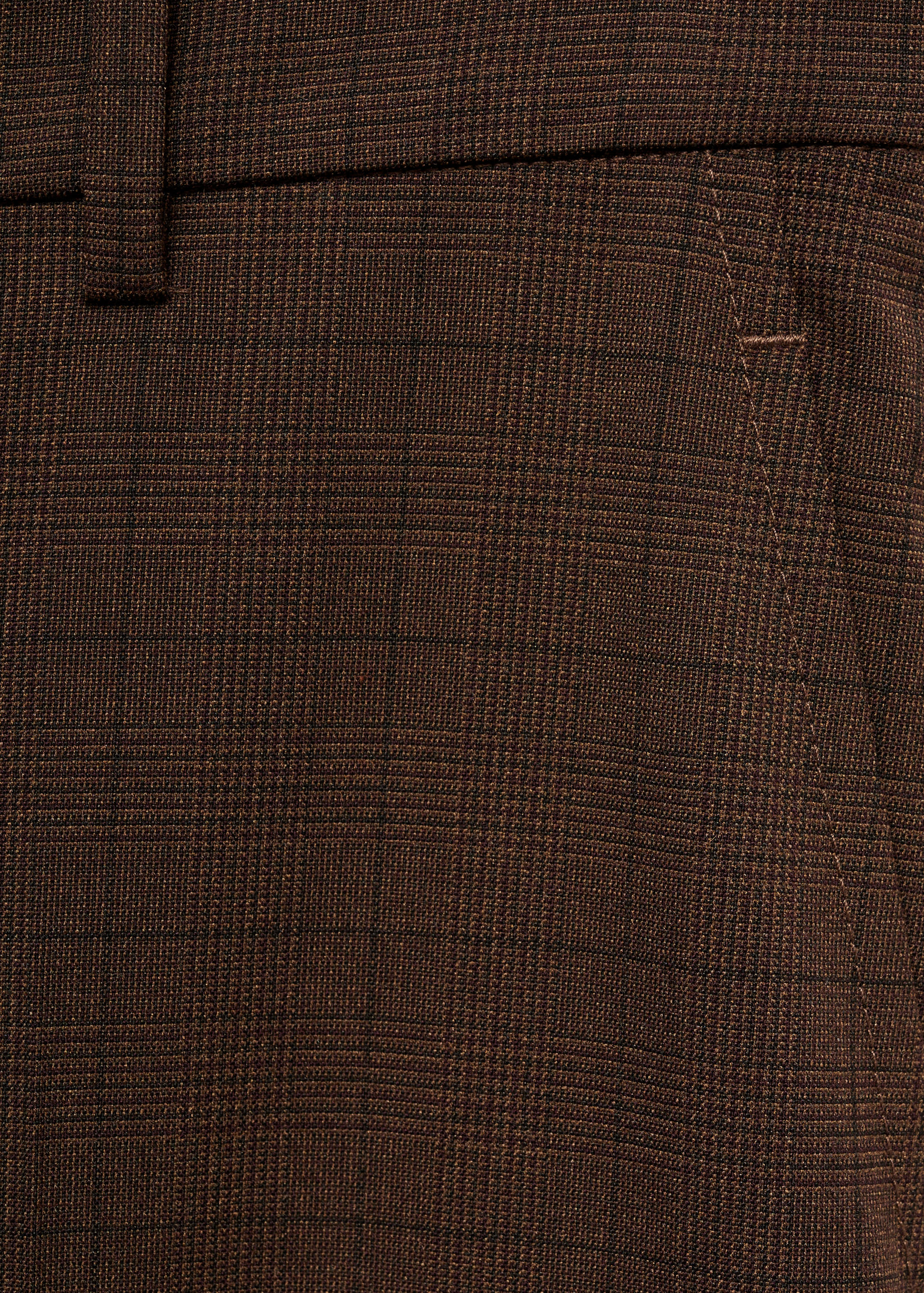 Gerade Hose mit Karomuster - Detail des Artikels 8