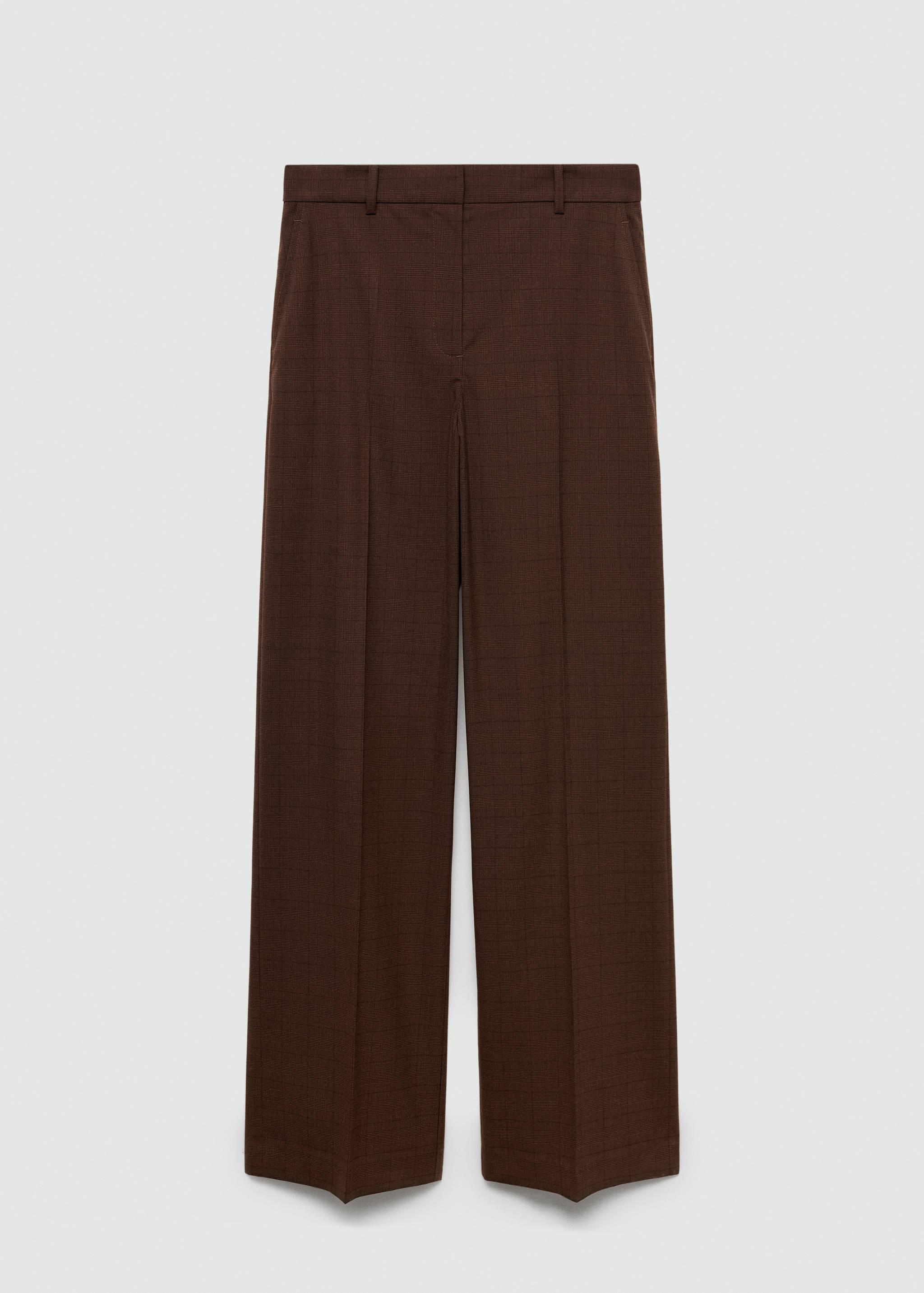 Pantalon droit à carreaux - Article sans modèle