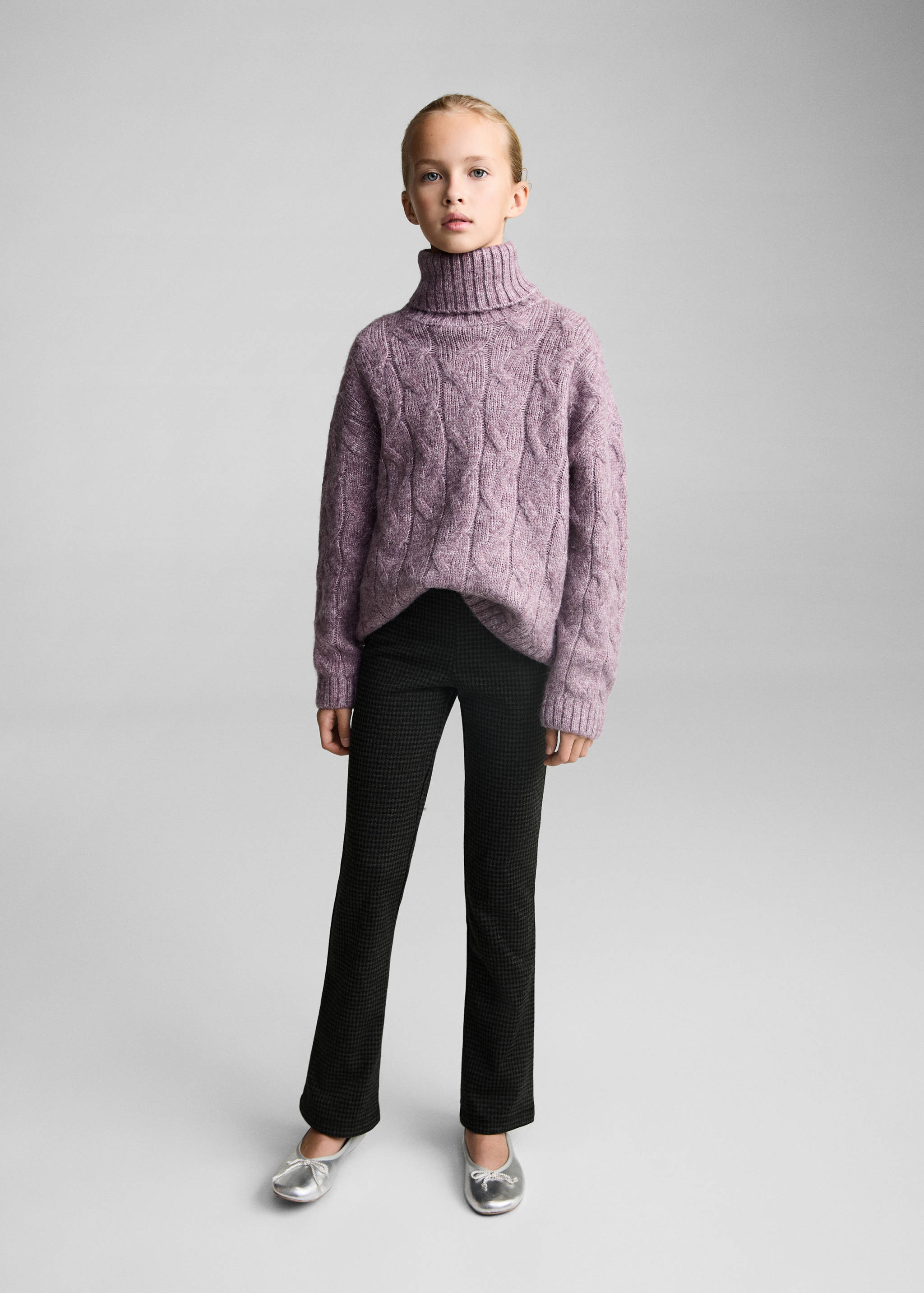Leggings mit Hahnentrittmuster - Allgemeine Ansicht