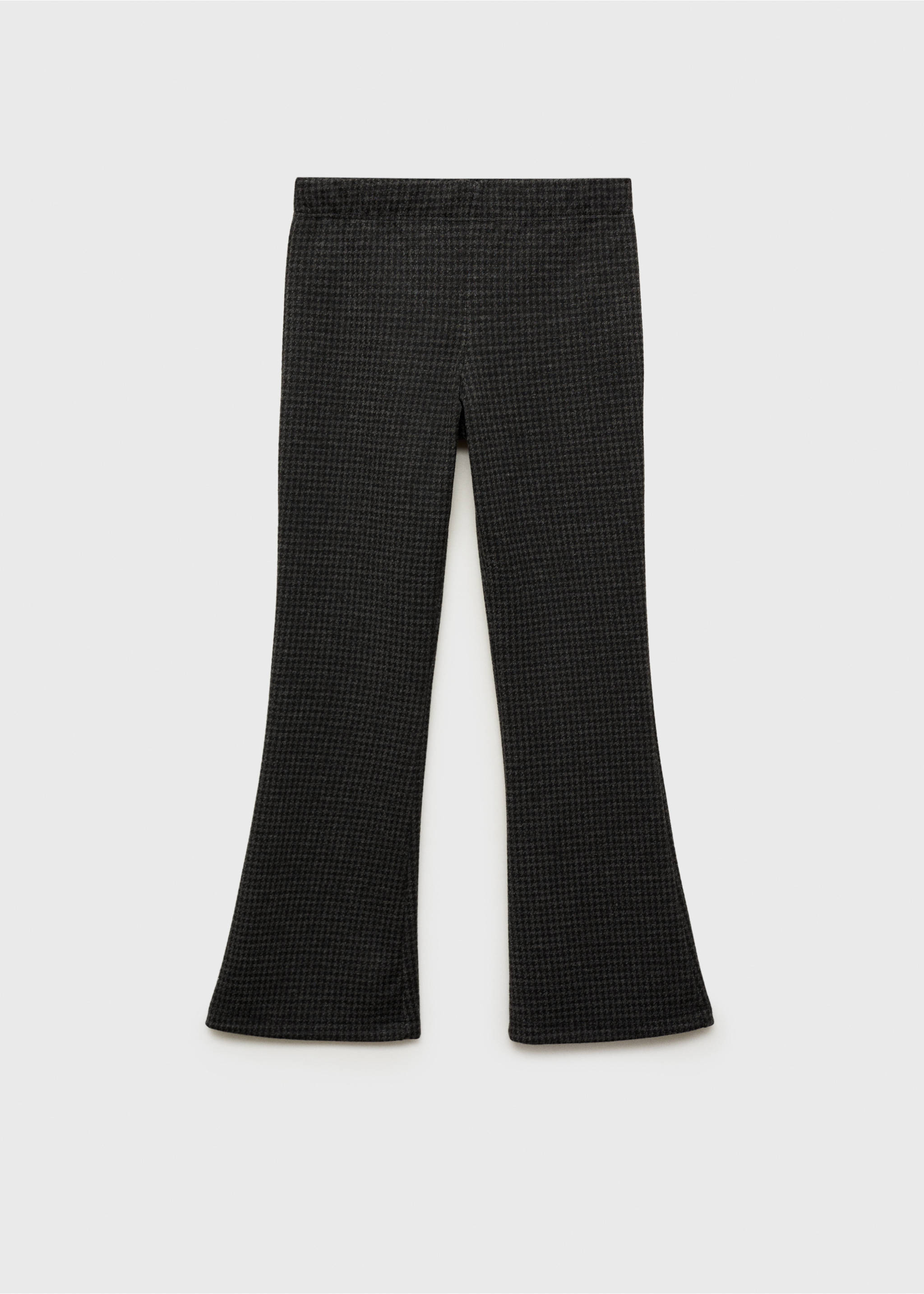 Leggings mit Hahnentrittmuster - Rückseite des Artikels, Anthrazit. Ref: 77018278-00.