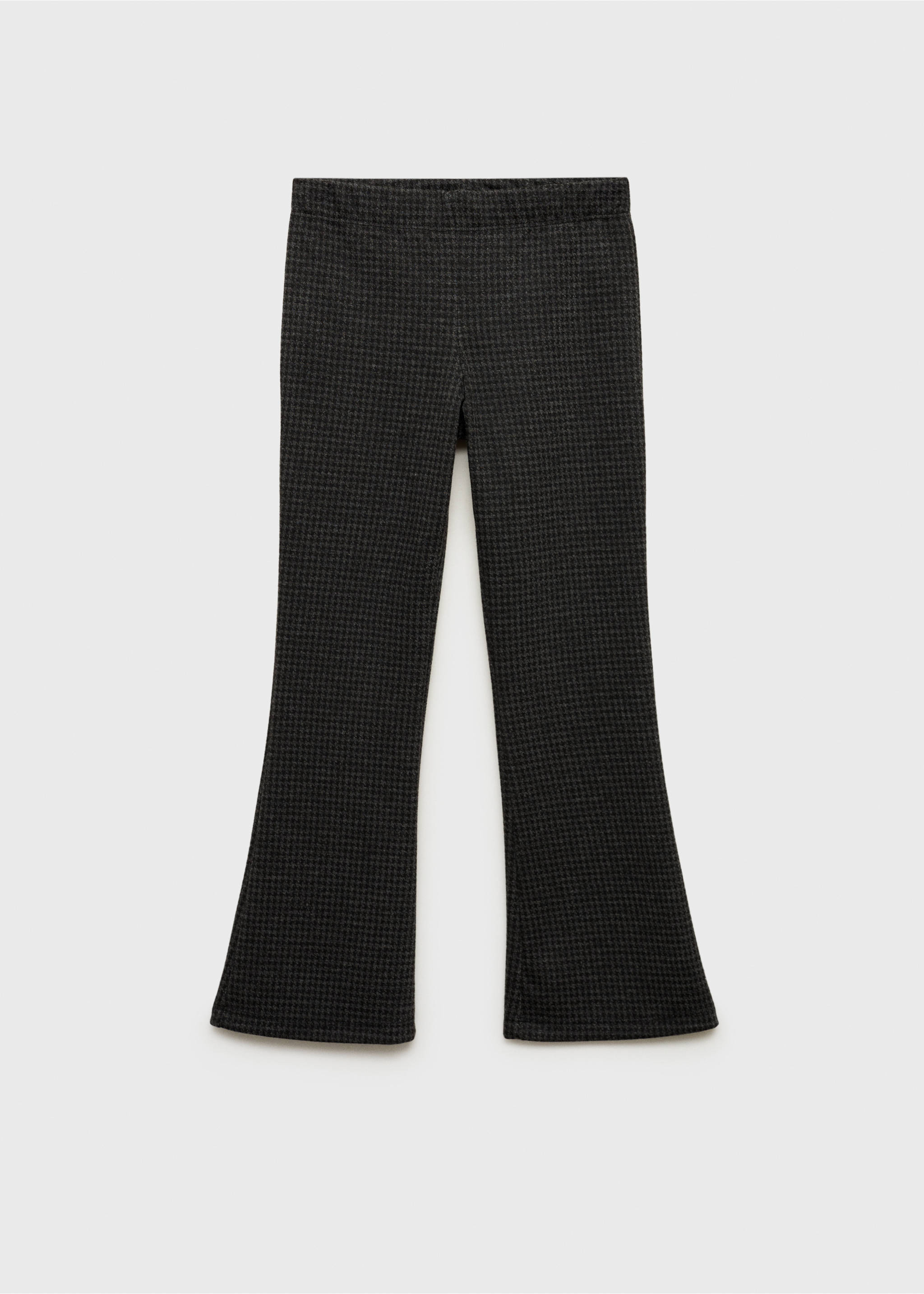 Leggings mit Hahnentrittmuster - Artikel ohne Model, Anthrazit. Ref: 77018278-00.