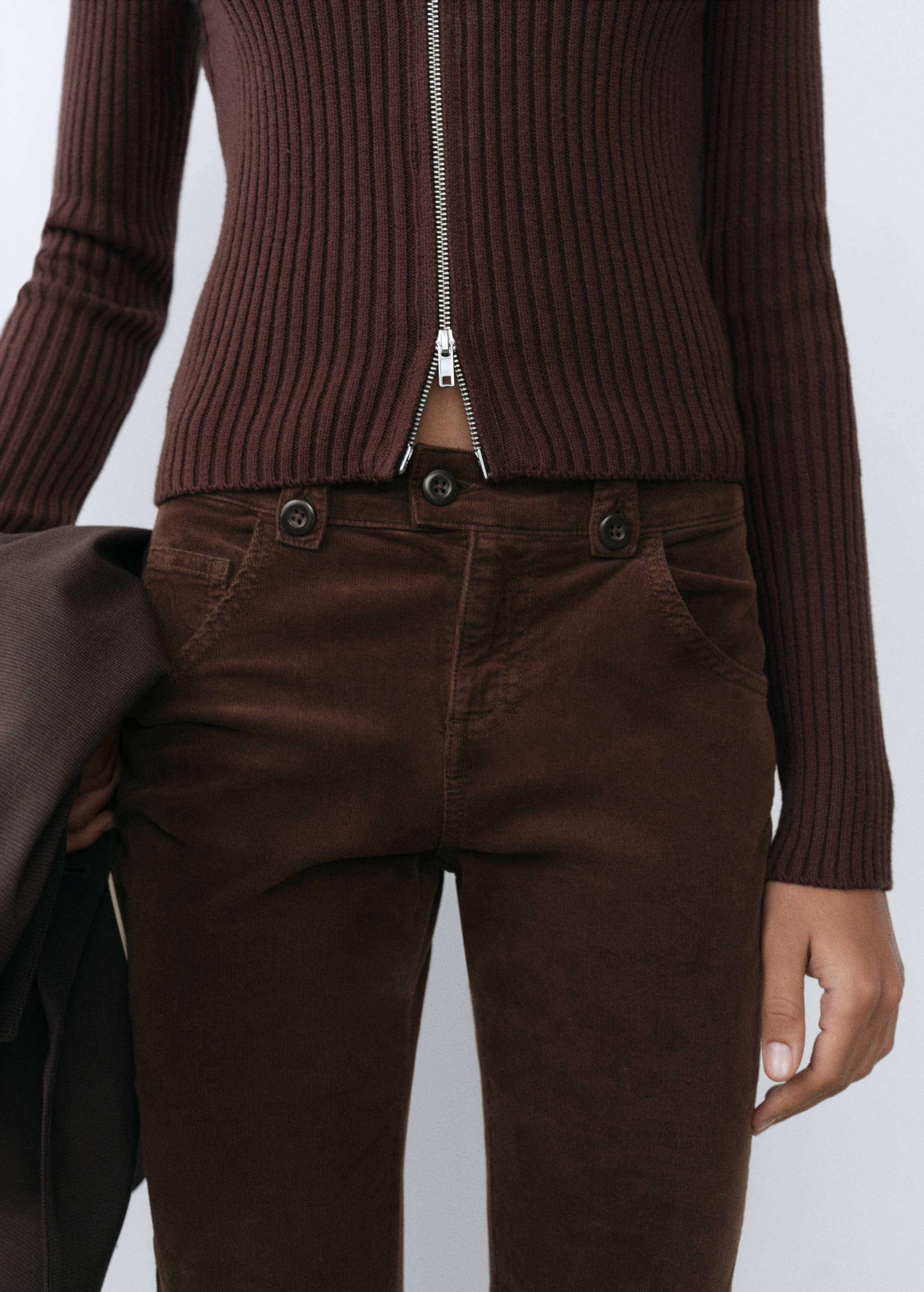 Flared corduroy pants - Details of the article 6