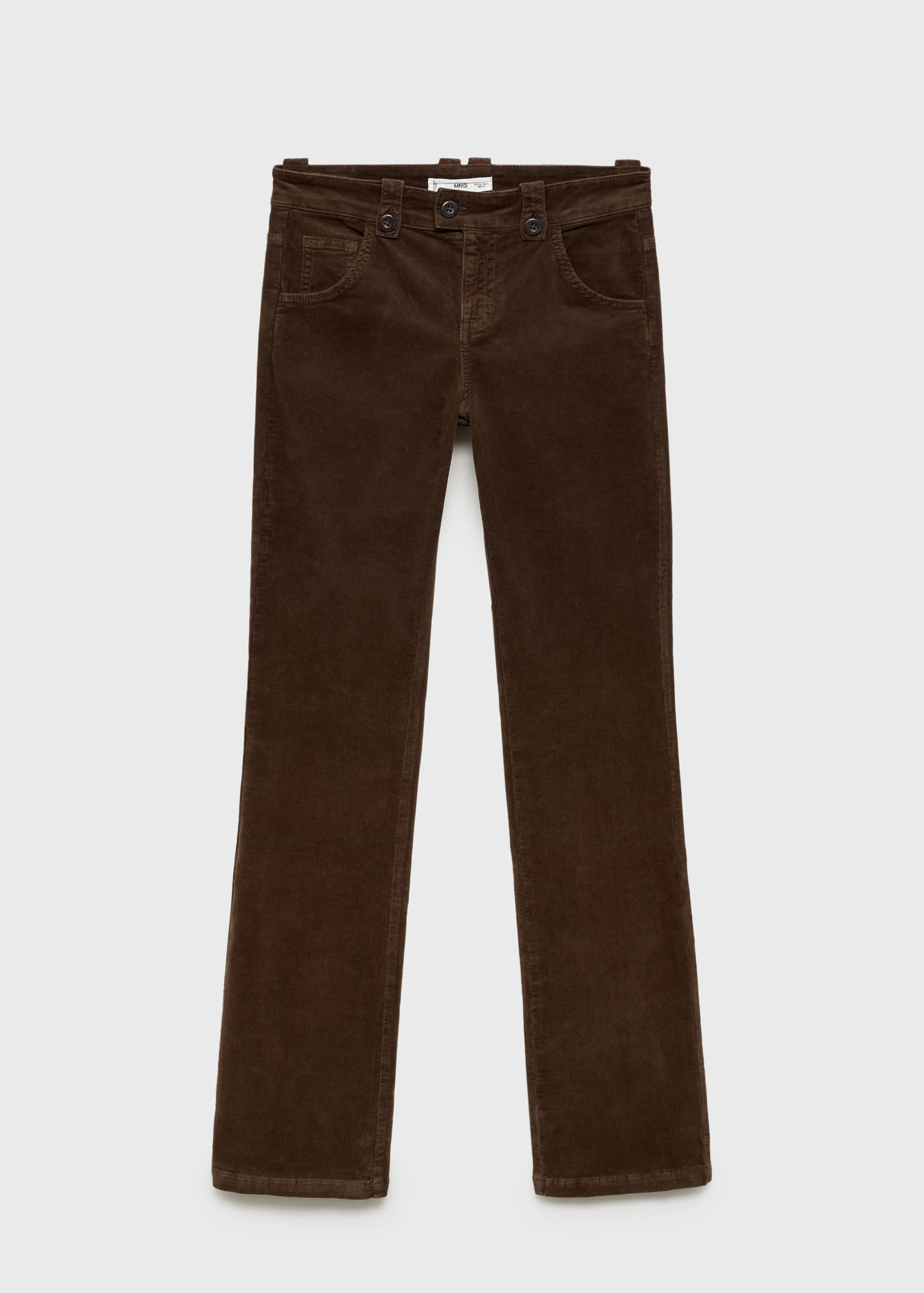 Flared corduroy pants - Article without model