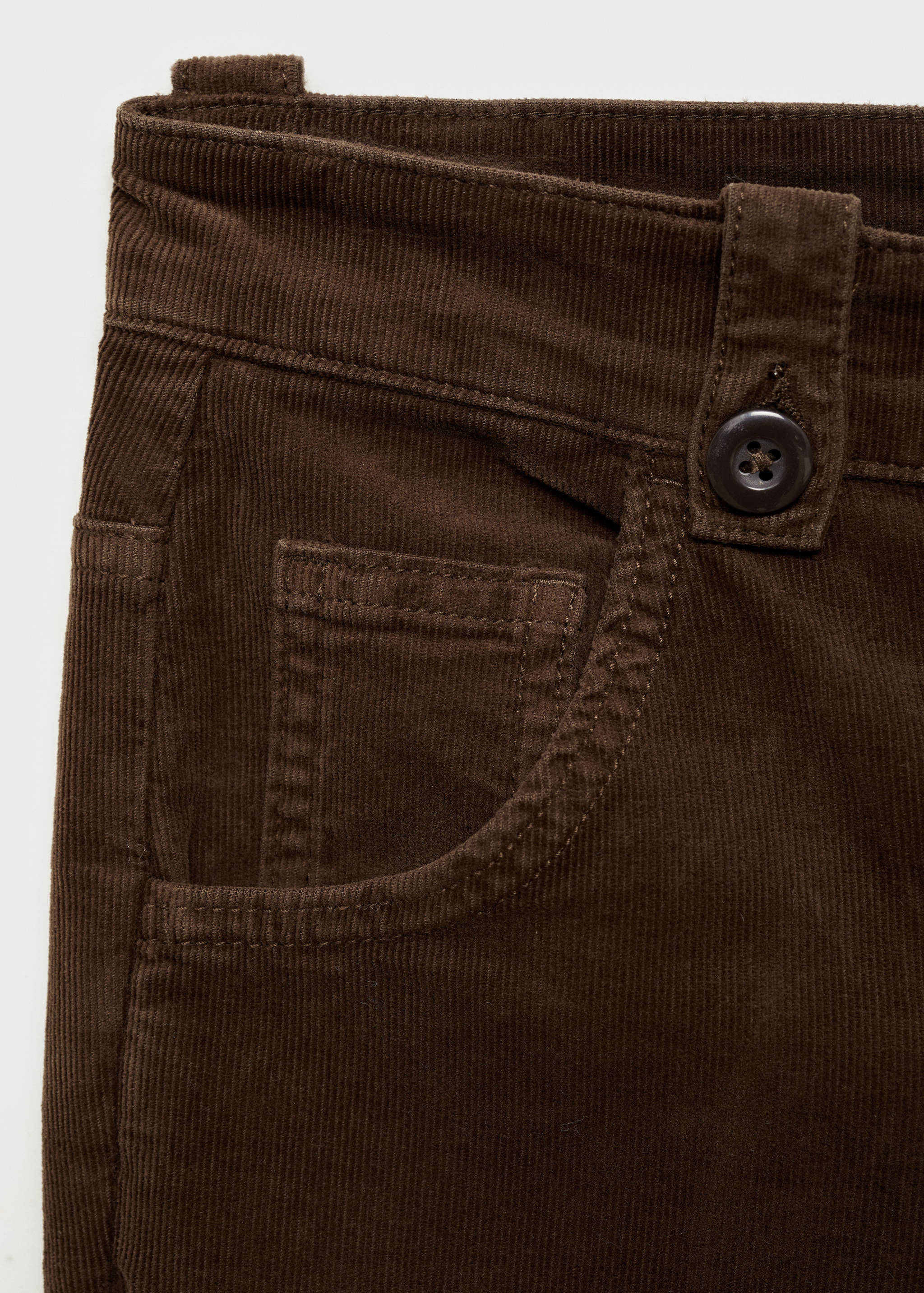 Flared corduroy pants - Details of the article 0
