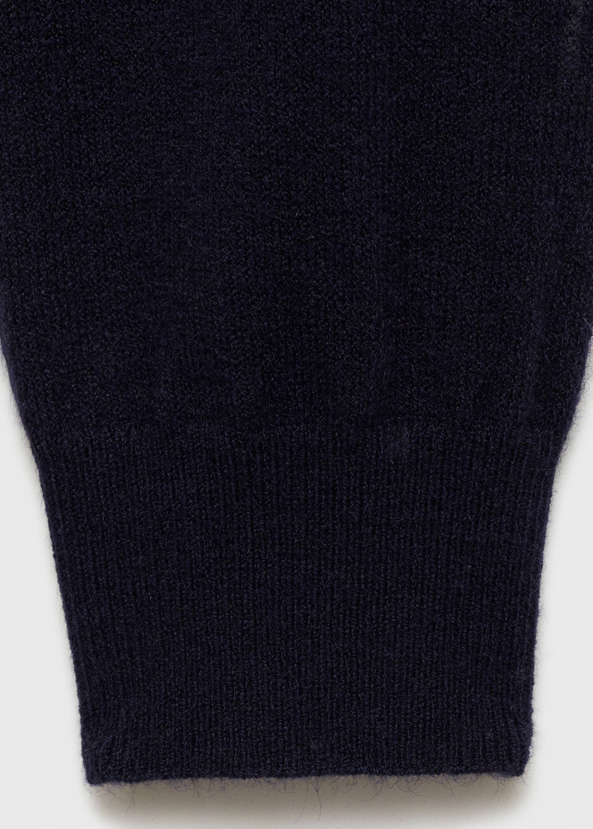 Round-neck knitted sweater - Details of the article 0