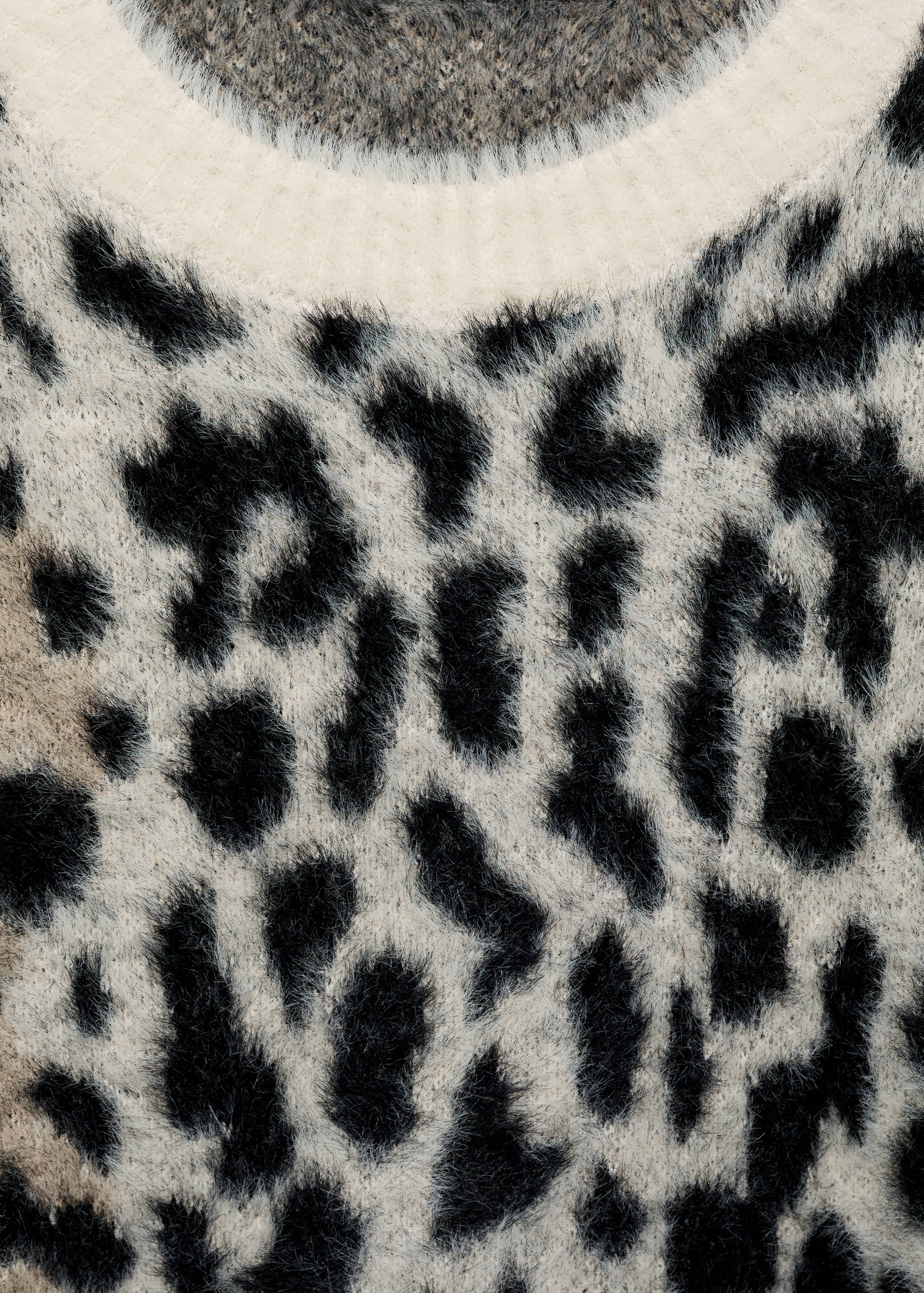 Jersey efecto pelo animal print - Detalle del artículo 8