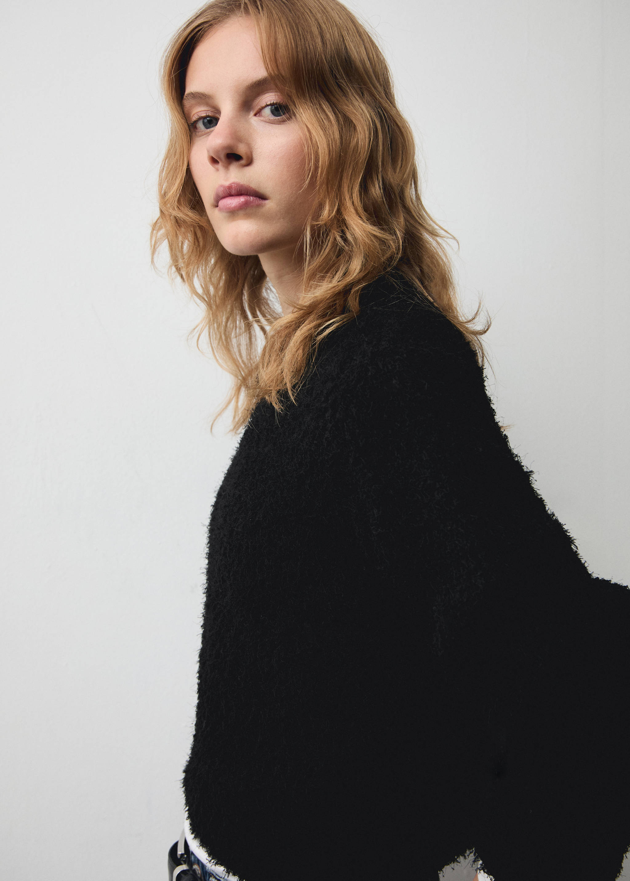 Maglione effetto pelliccia - Piano medio