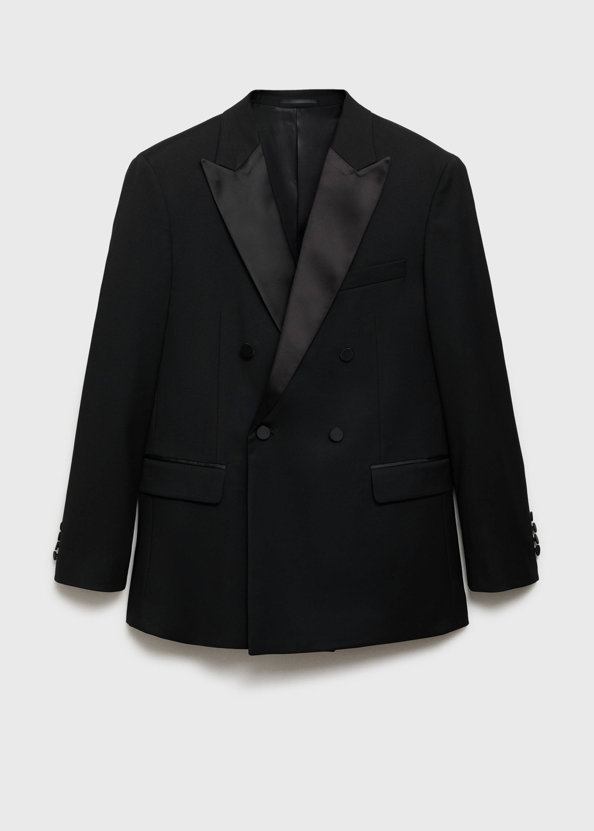 Slim-fit tuxedo jacket - Article without model