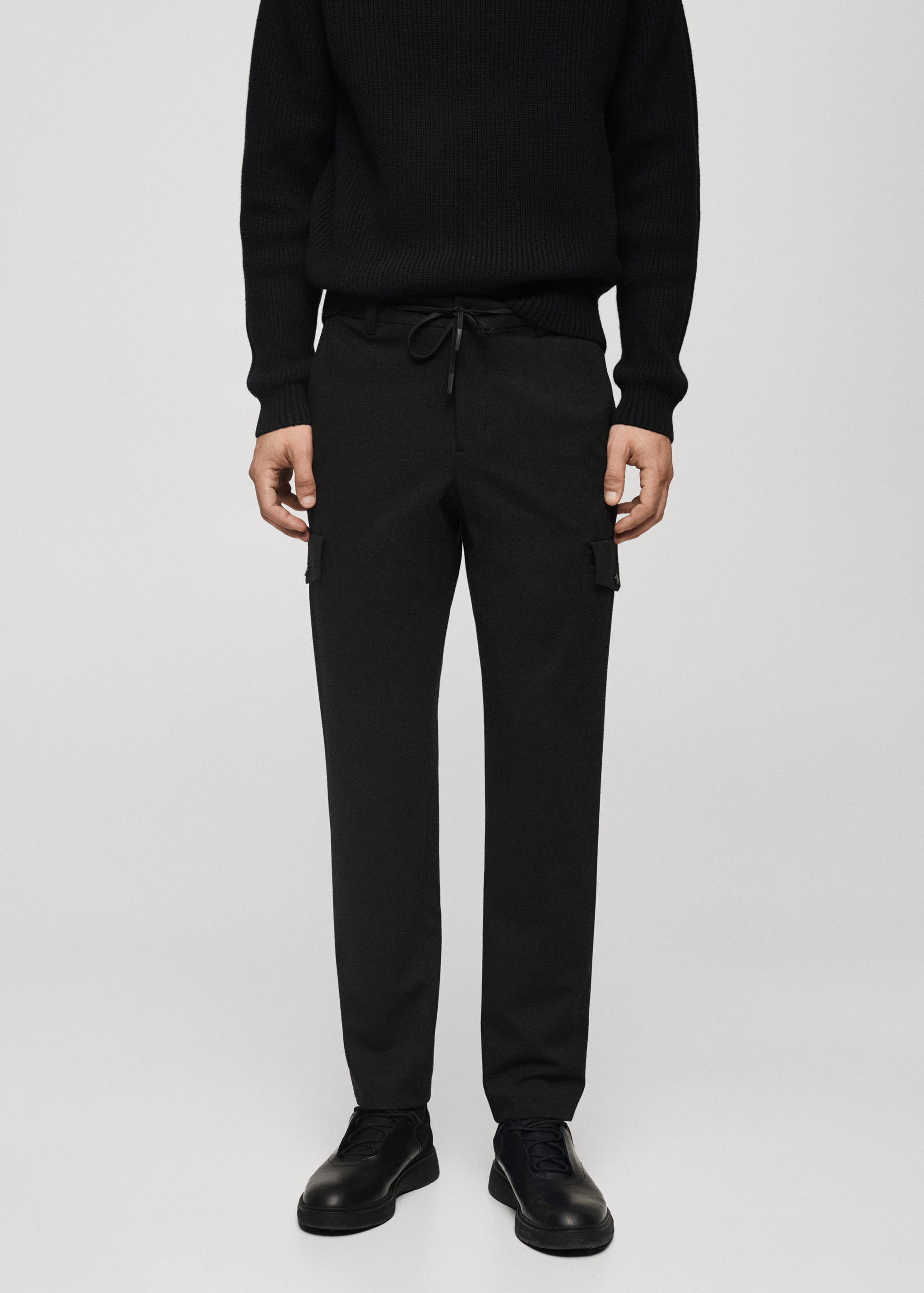 Thermoregulating comfort stretch cargo trousers - Medium plane