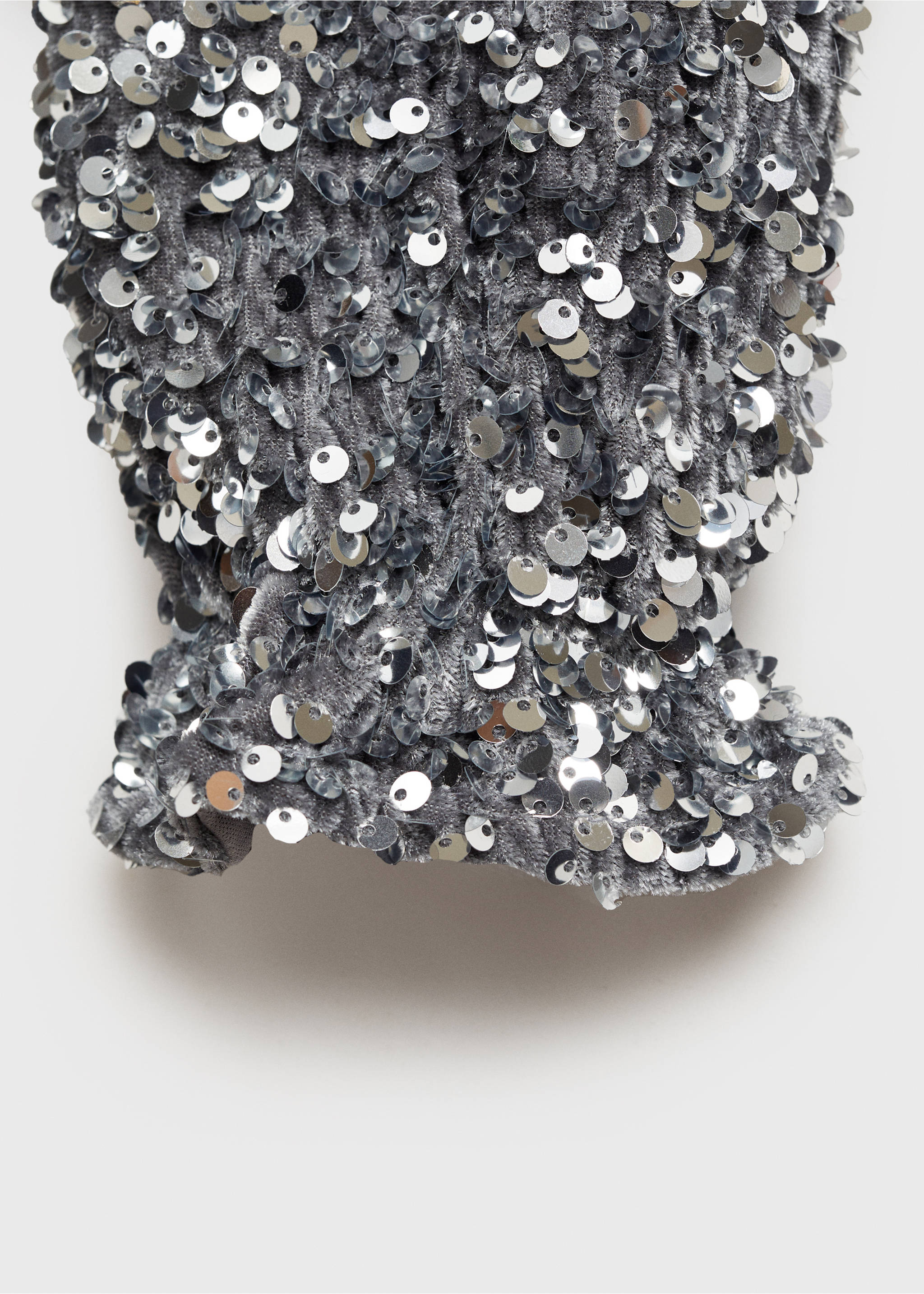 T-shirt manches longues sequins - Détail de l'article 8, Argent. Ref: 77019233-00.