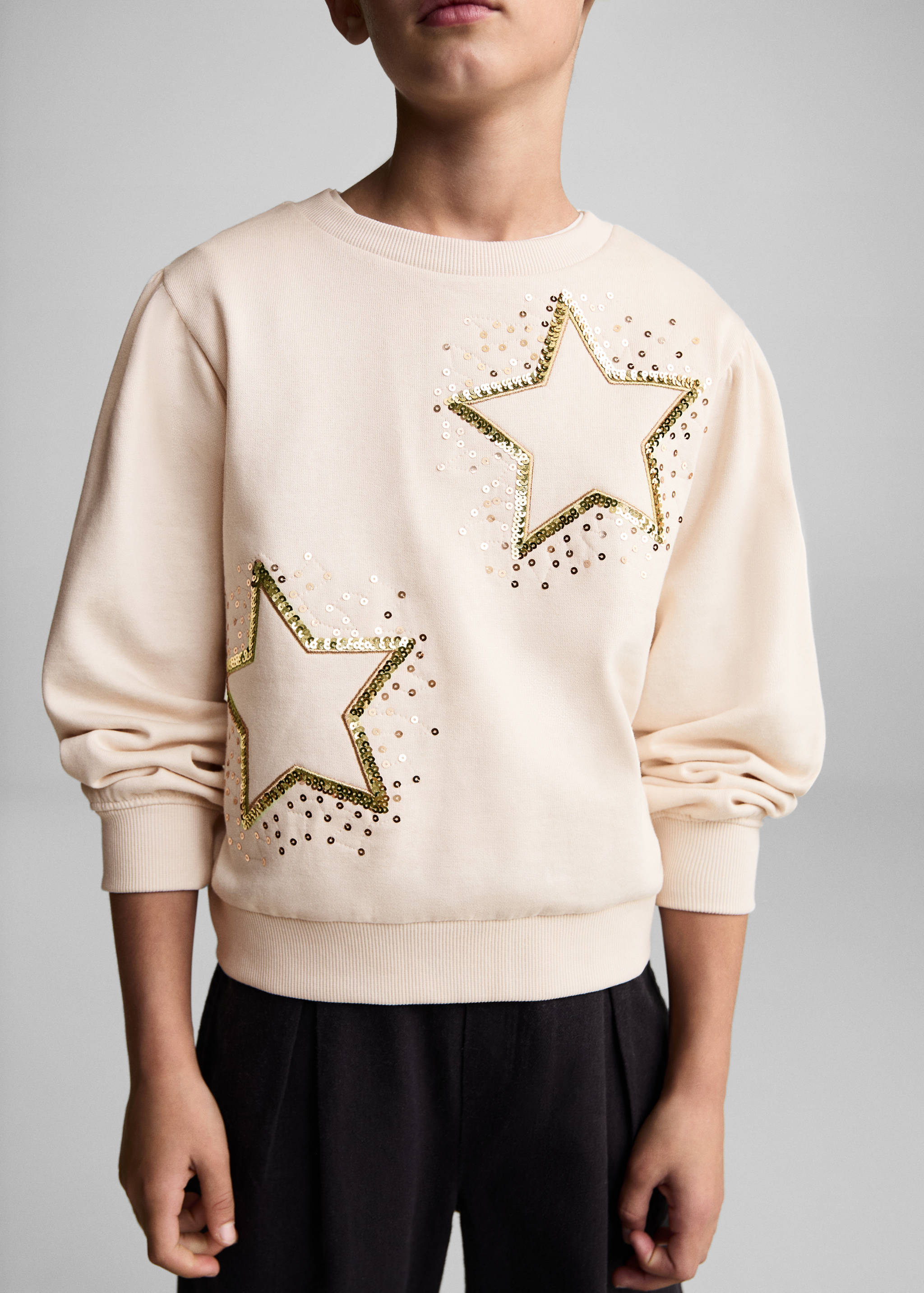 Sequin stars sweatshirt - Details of the article 6