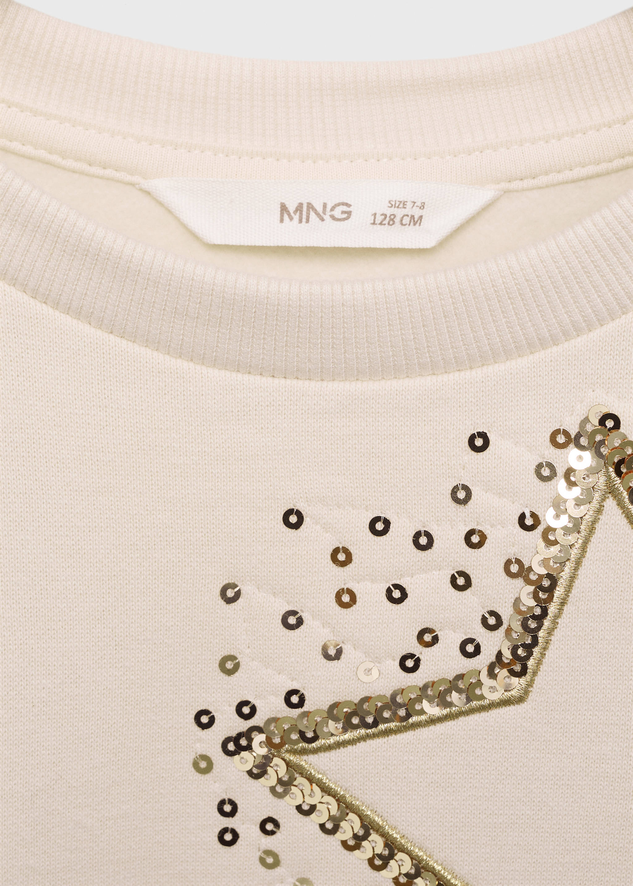 Sequin stars sweatshirt - Details of the article 8
