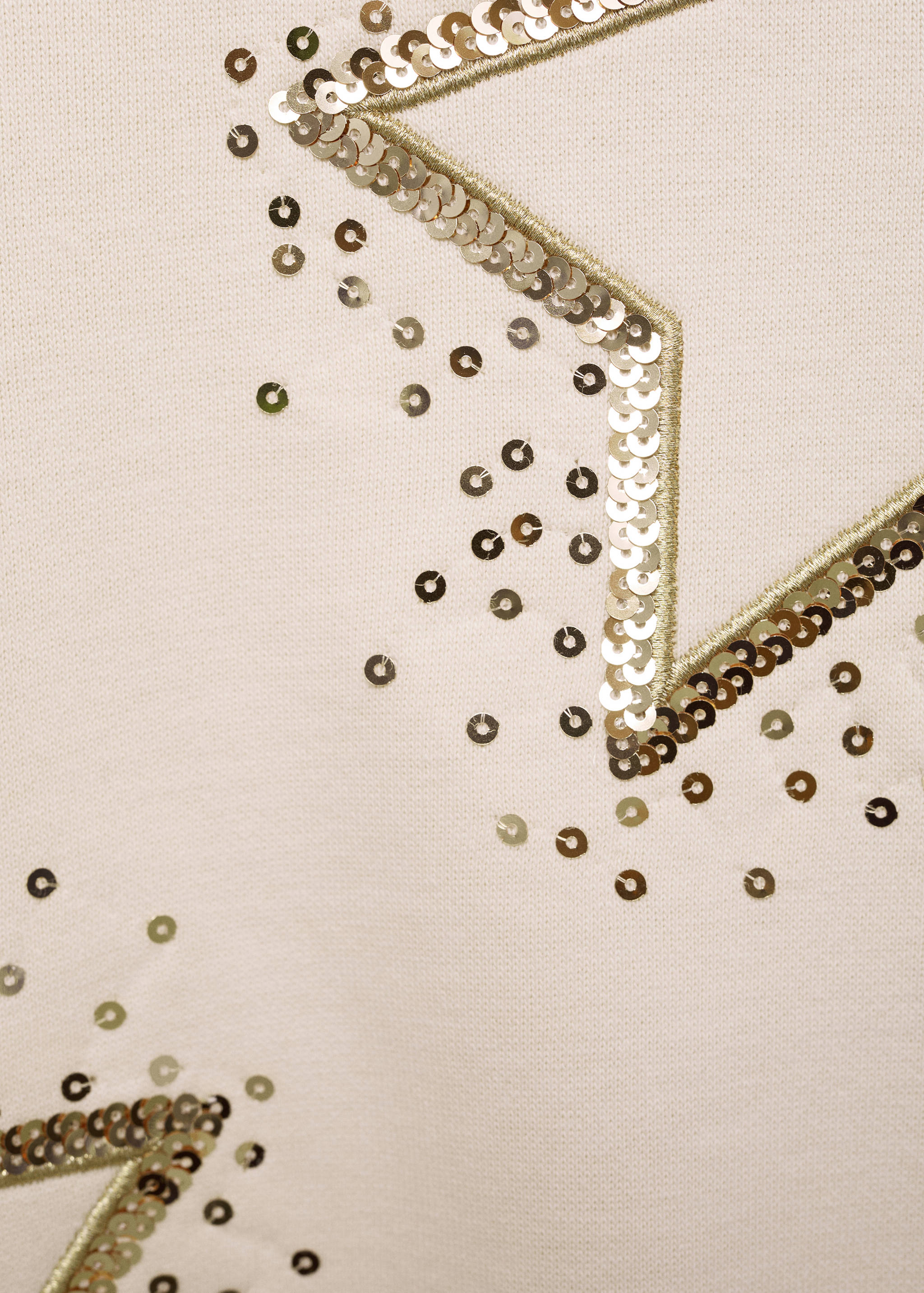 Sequin stars sweatshirt - Details of the article 0