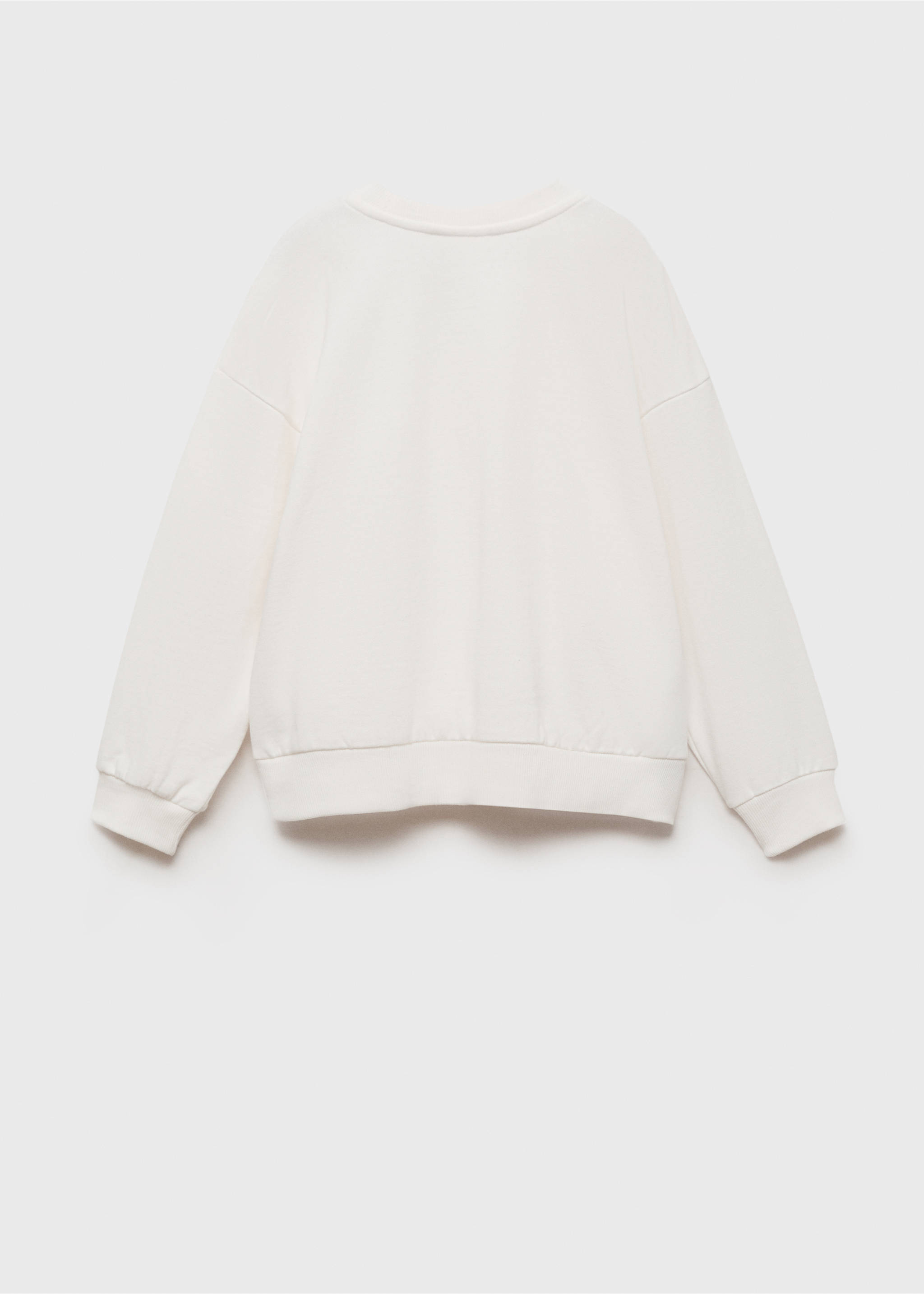 Bow detail sweater - Reverse of the article, Off White. Ref: 77019236-00.