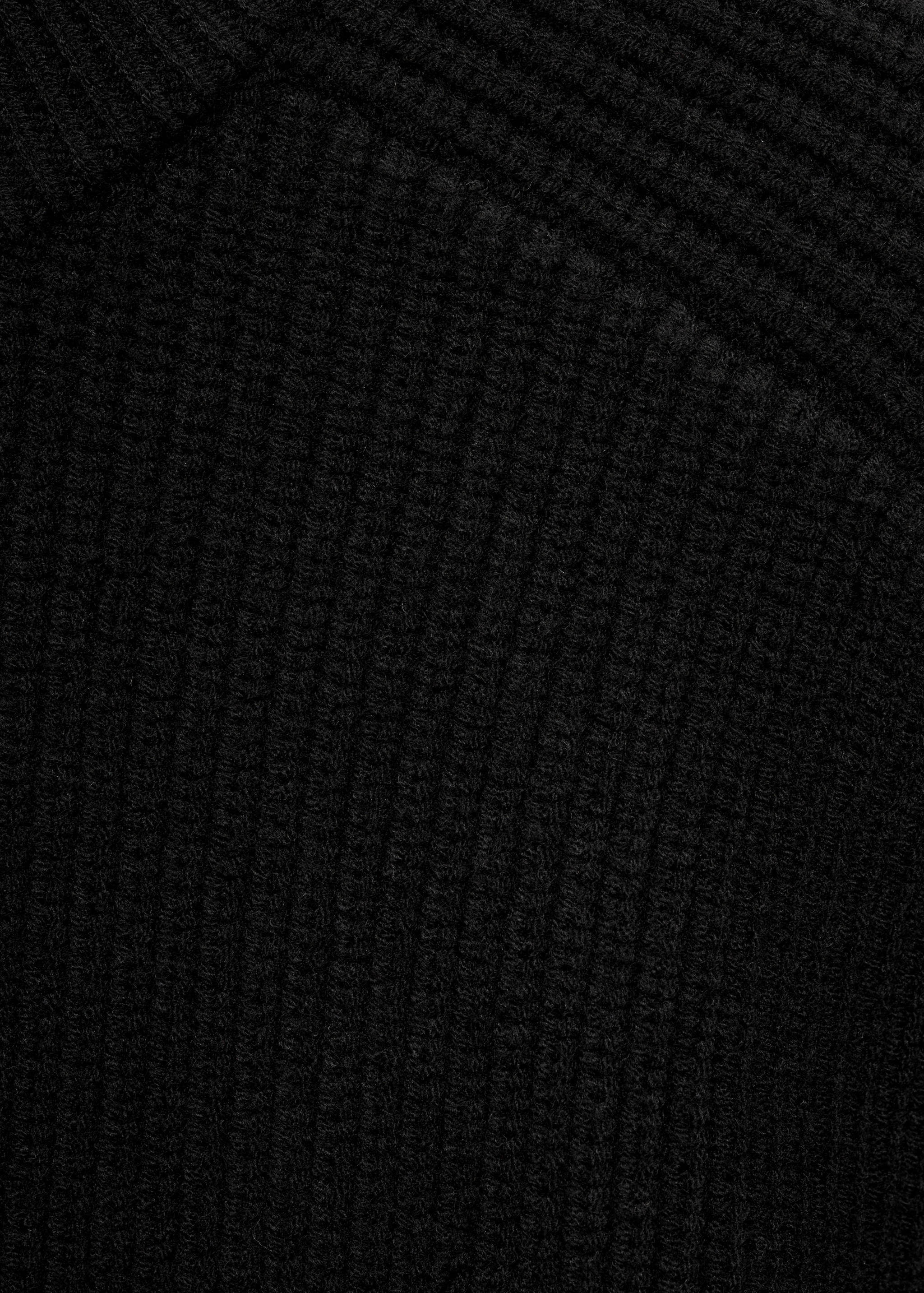 Coolmax® breathable wool-blend sweater with zip - Details of the article 0