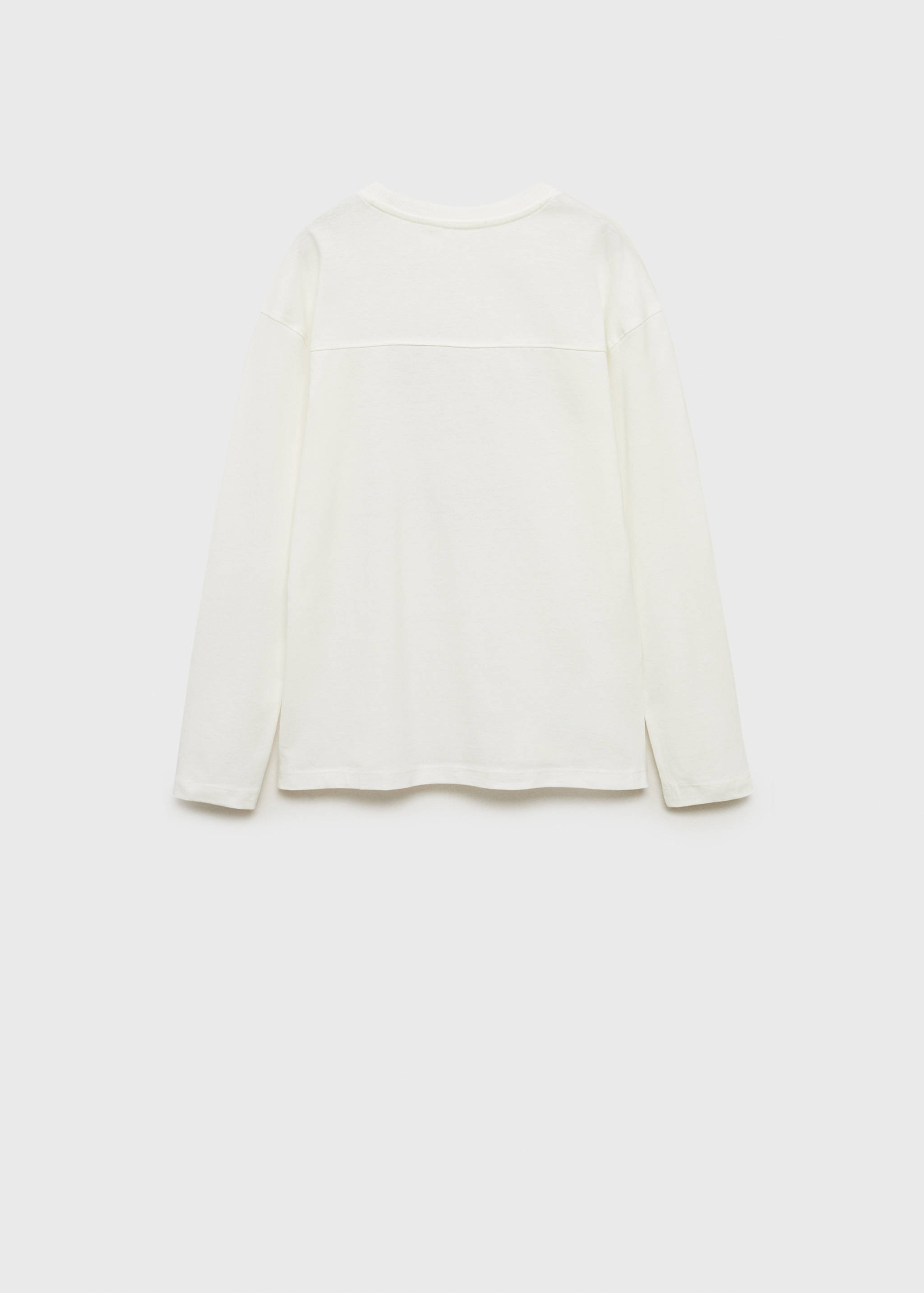Printed long sleeve t-shirt - Reverse of the article