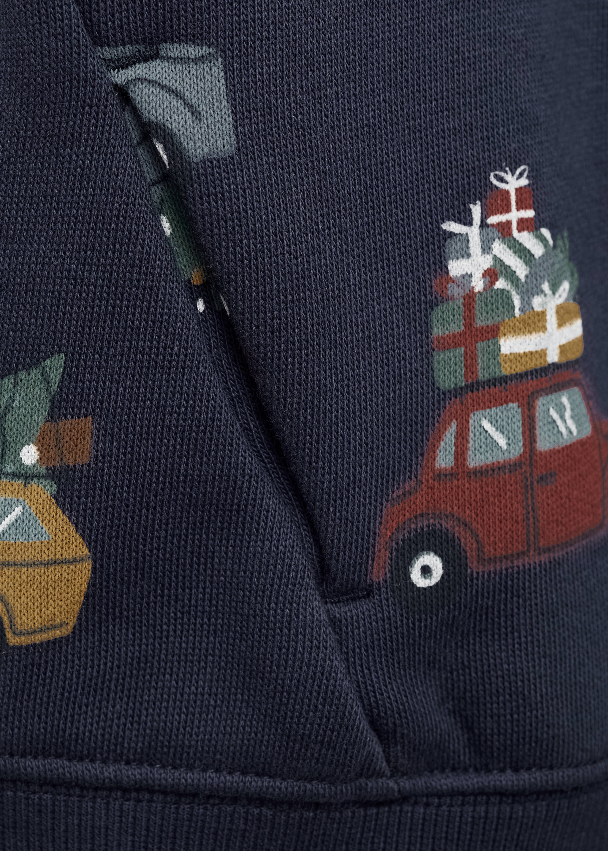 Christmas-print sweatshirt - Details of the article 8