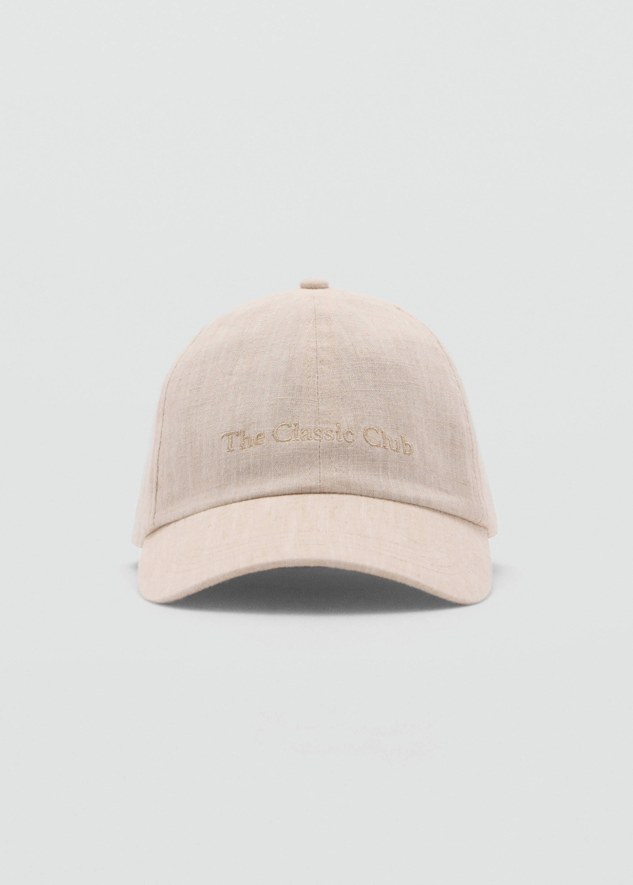Gorra mensaje bordado - Plano medio