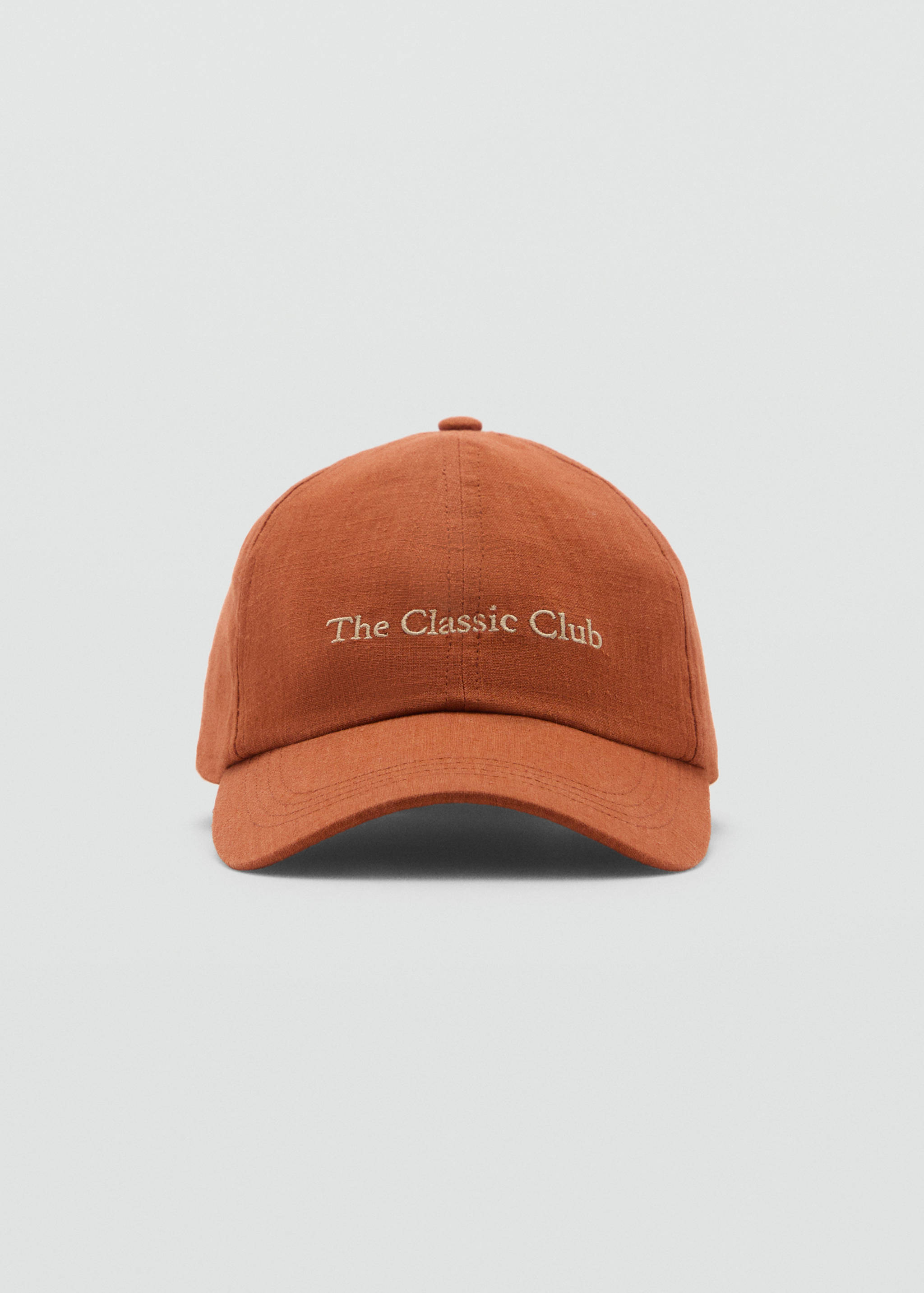 Gorra mensaje bordado - Plano medio